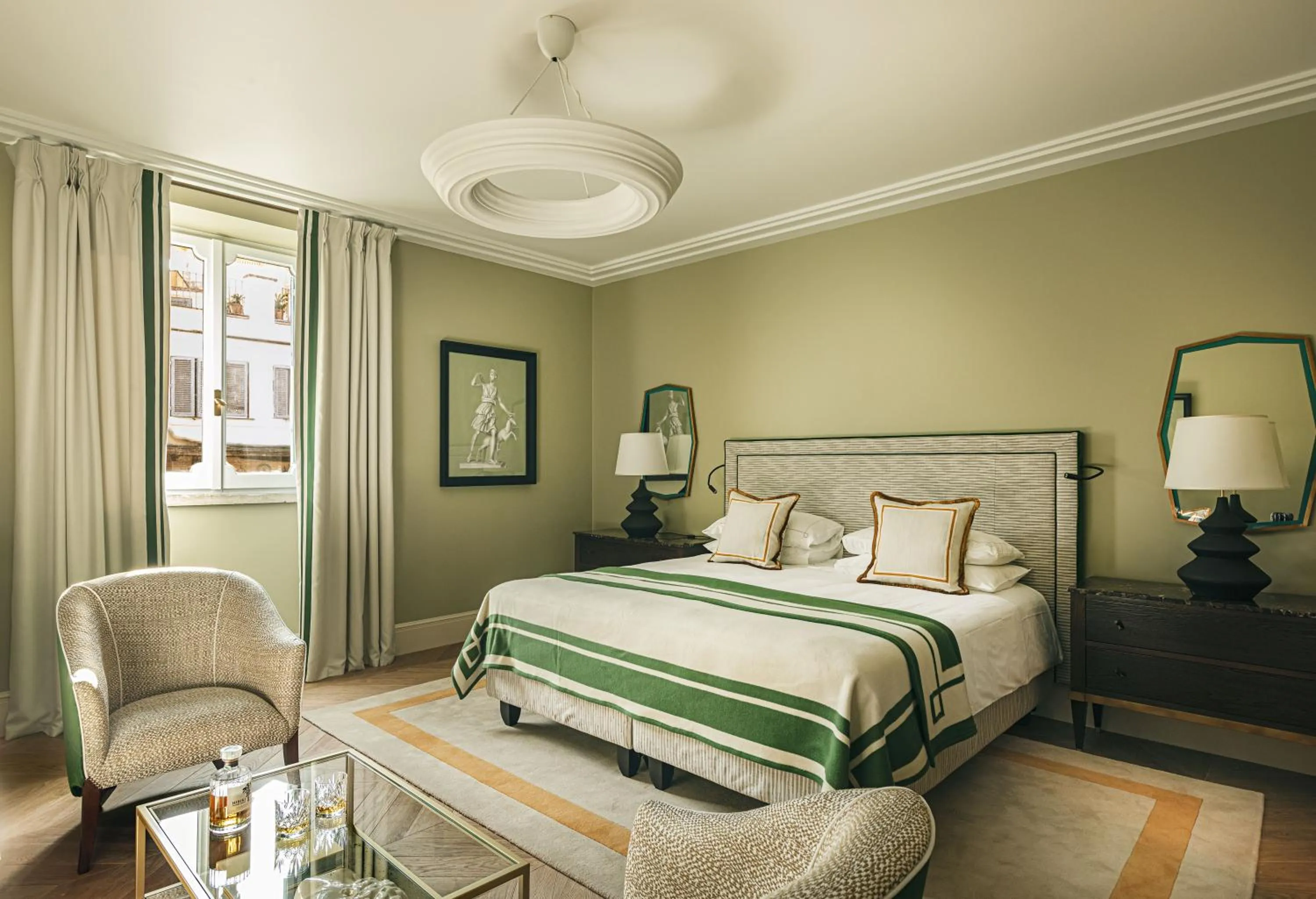 Bedroom, Bed in Rocco Forte Hotel De Russie