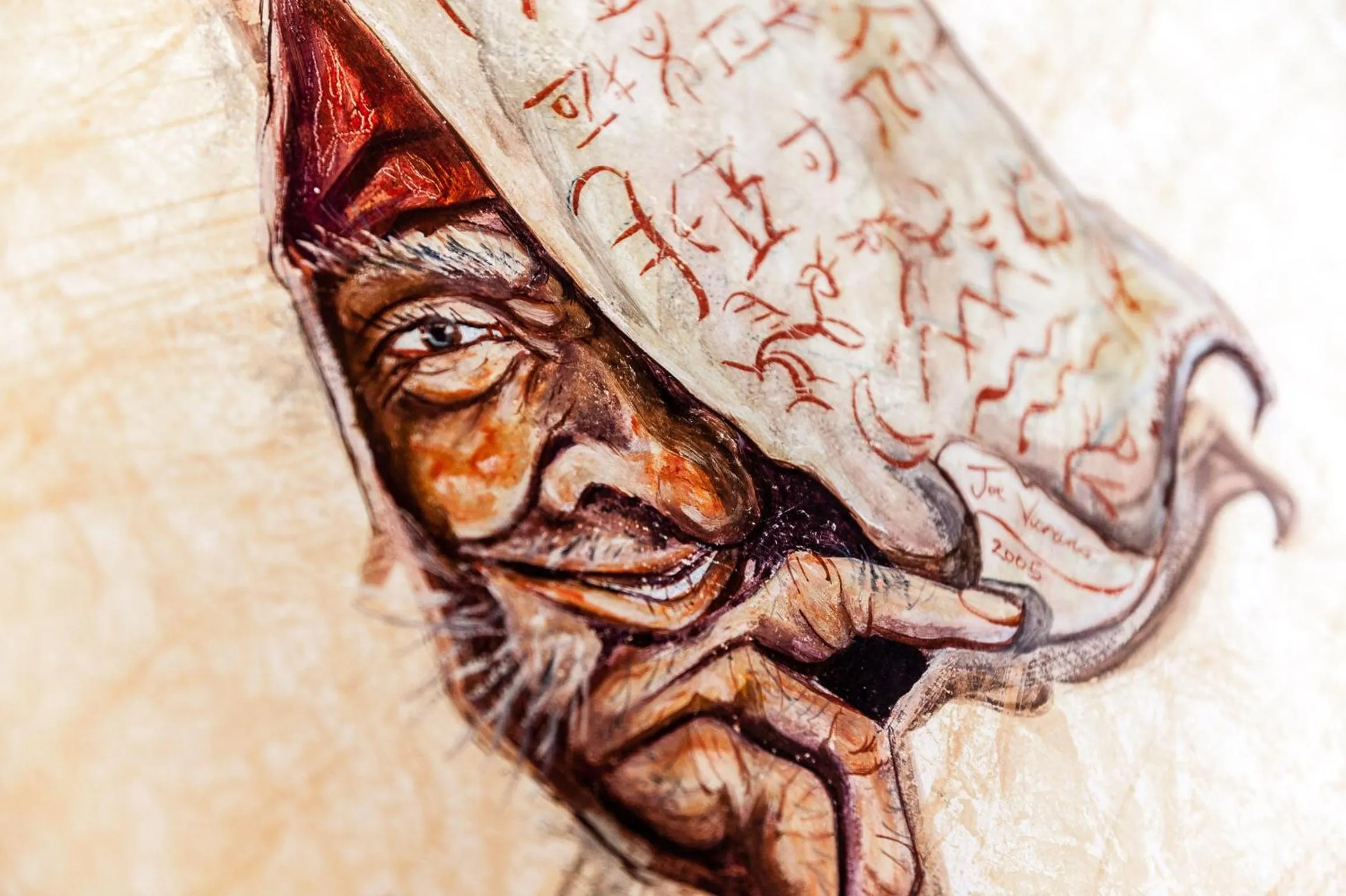 Decorative detail in Corte Dei Folletti