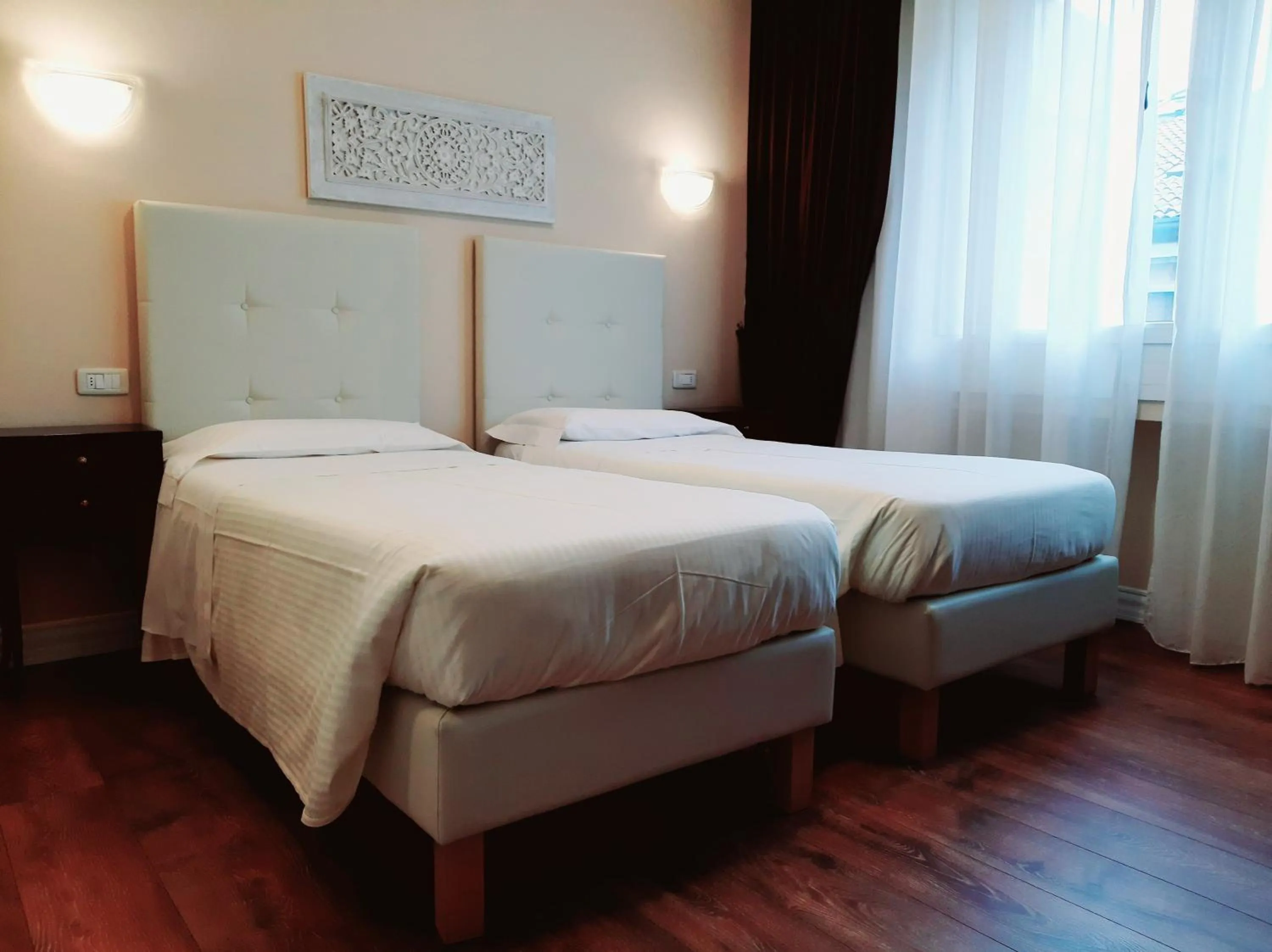 Bed in Hotel Patavium
