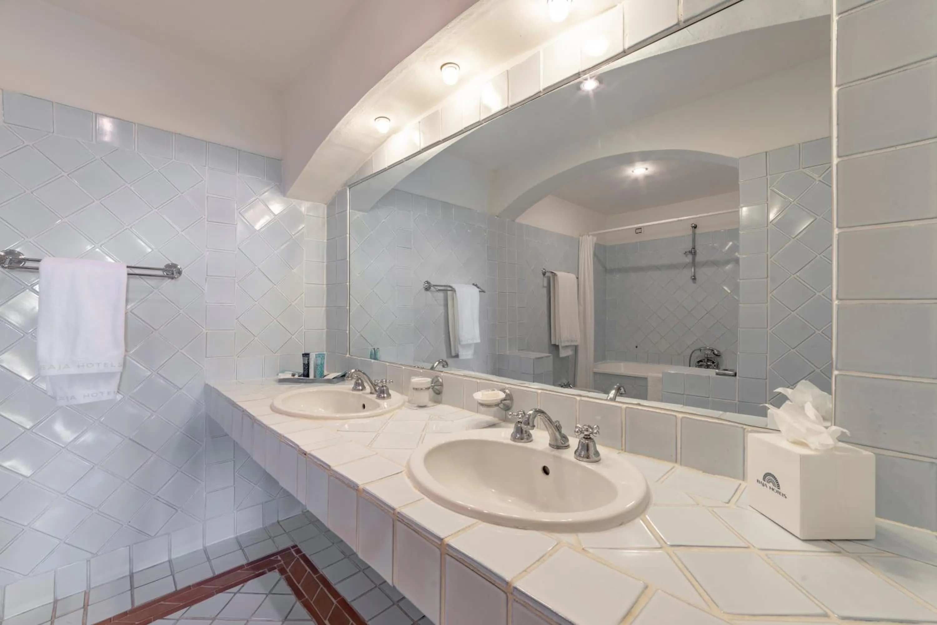 Bathroom in Hotel La Bisaccia