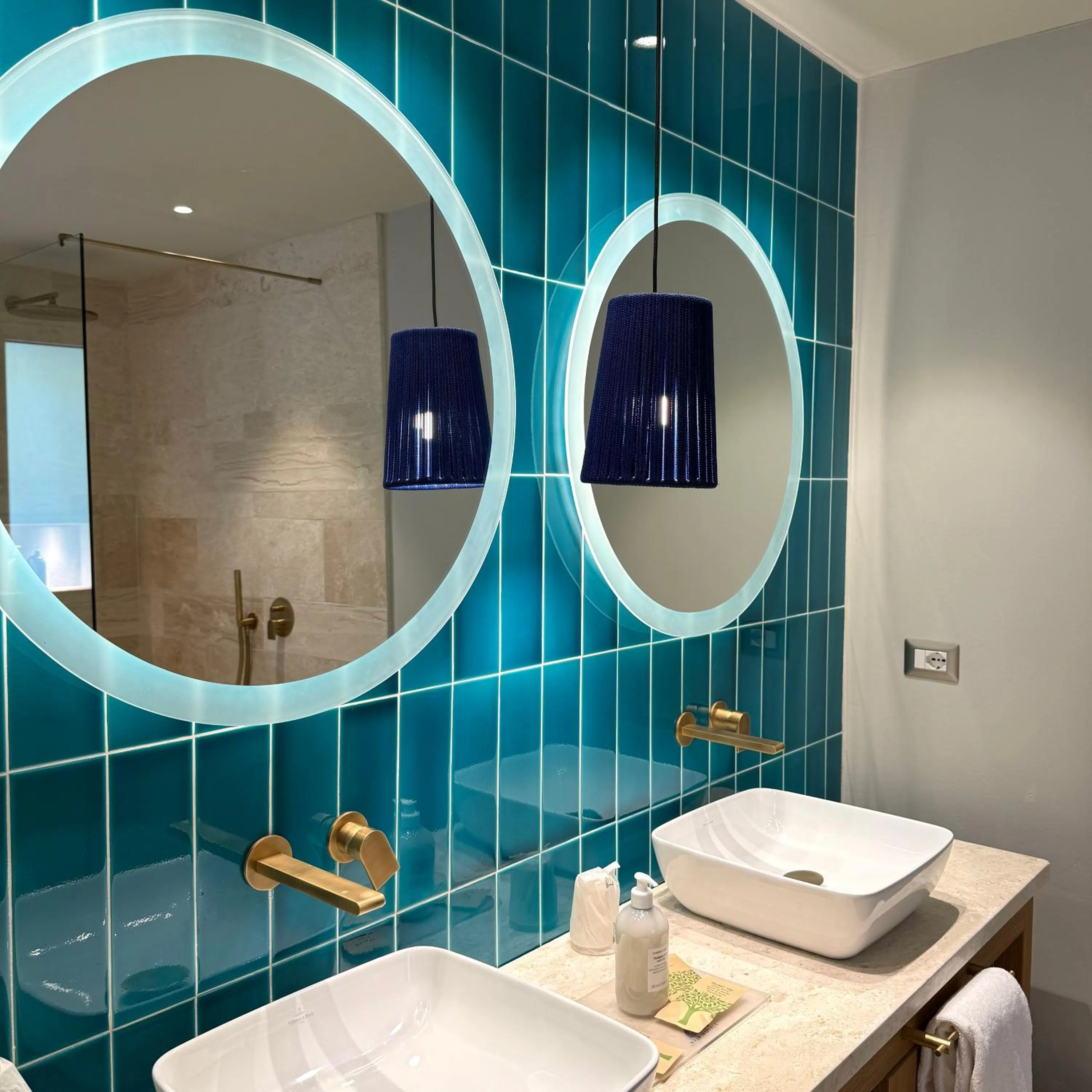 Bathroom in Hotel La Bisaccia