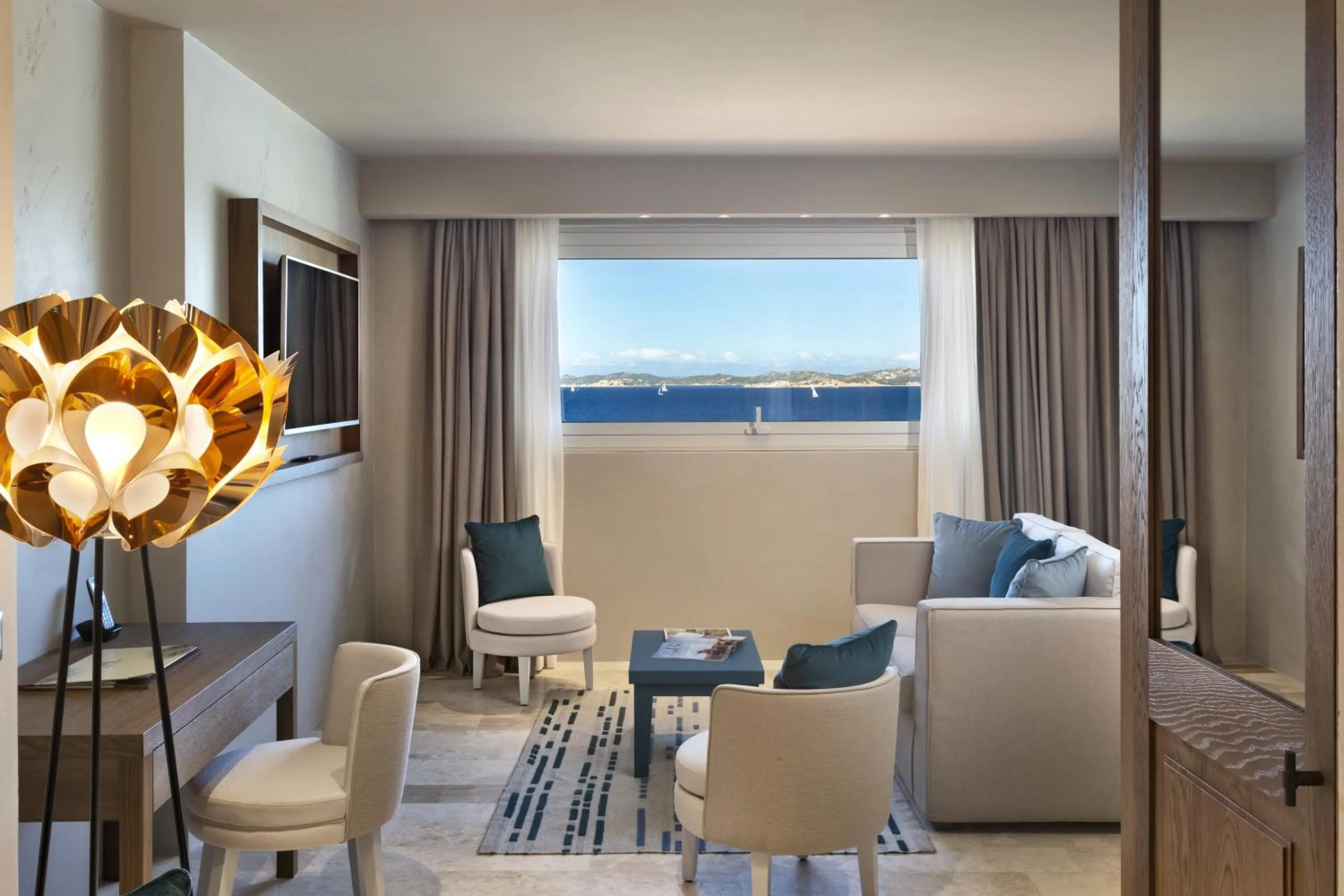 Living room in Hotel La Bisaccia