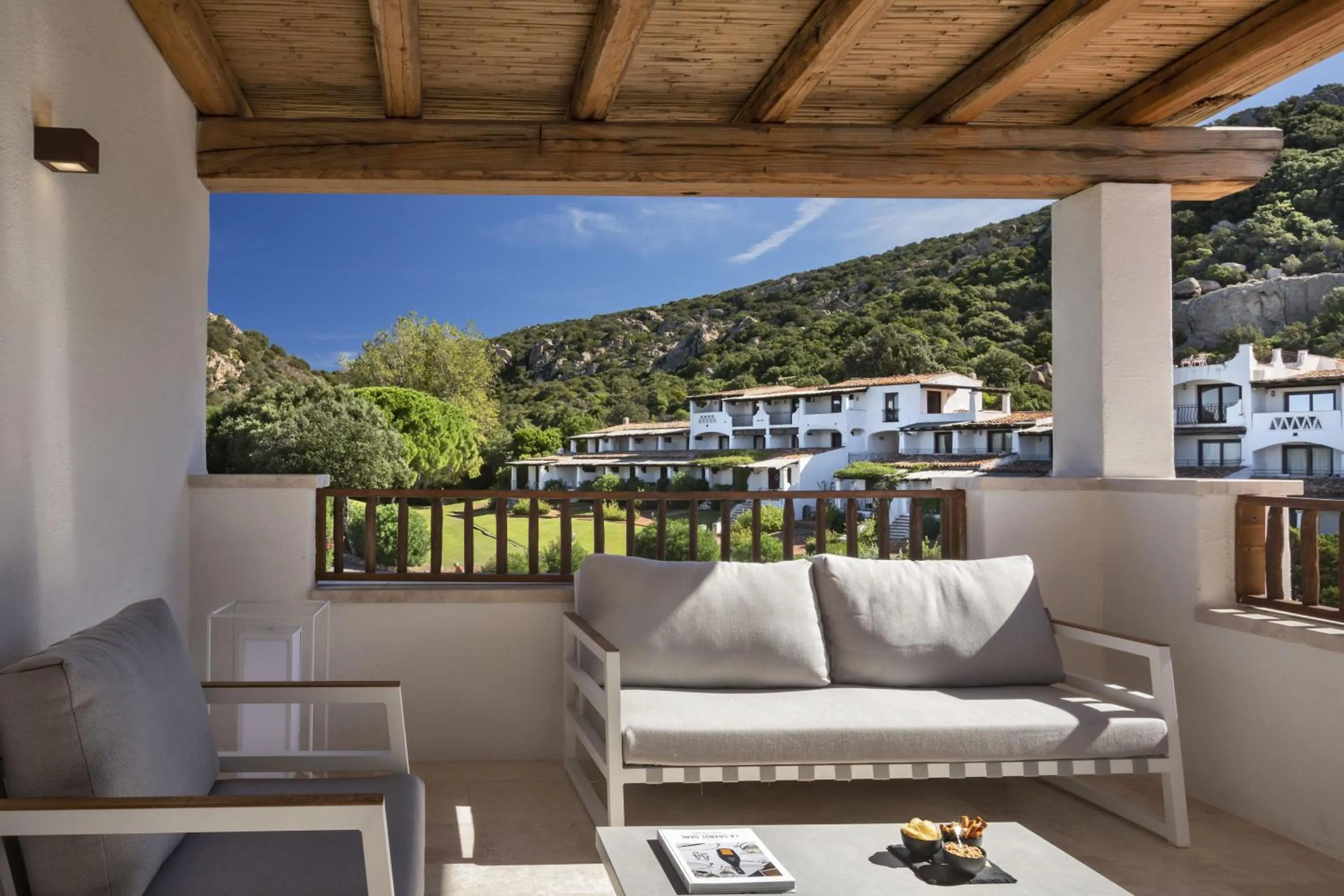 Patio in Hotel La Bisaccia