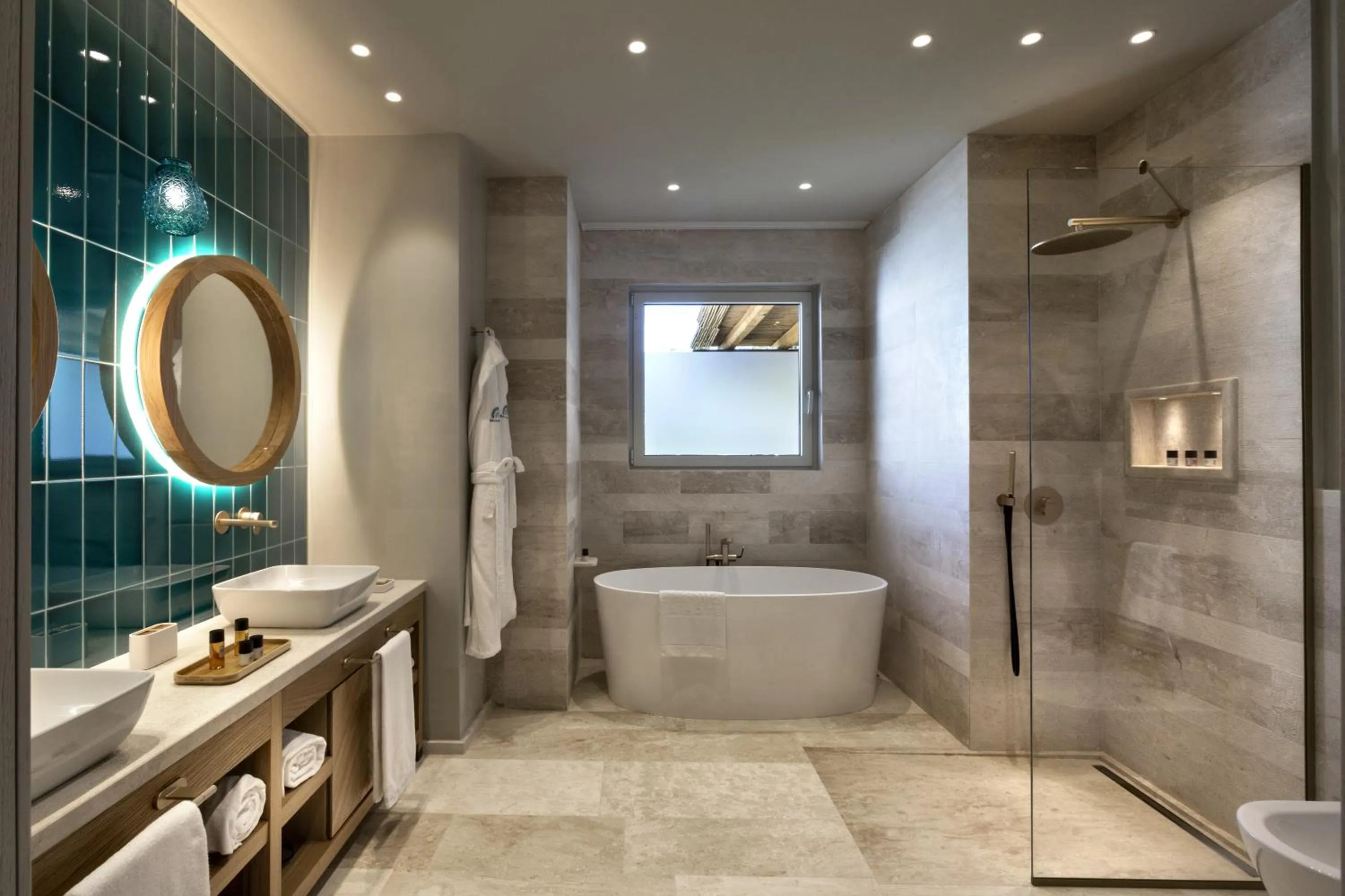 Bathroom in Hotel La Bisaccia