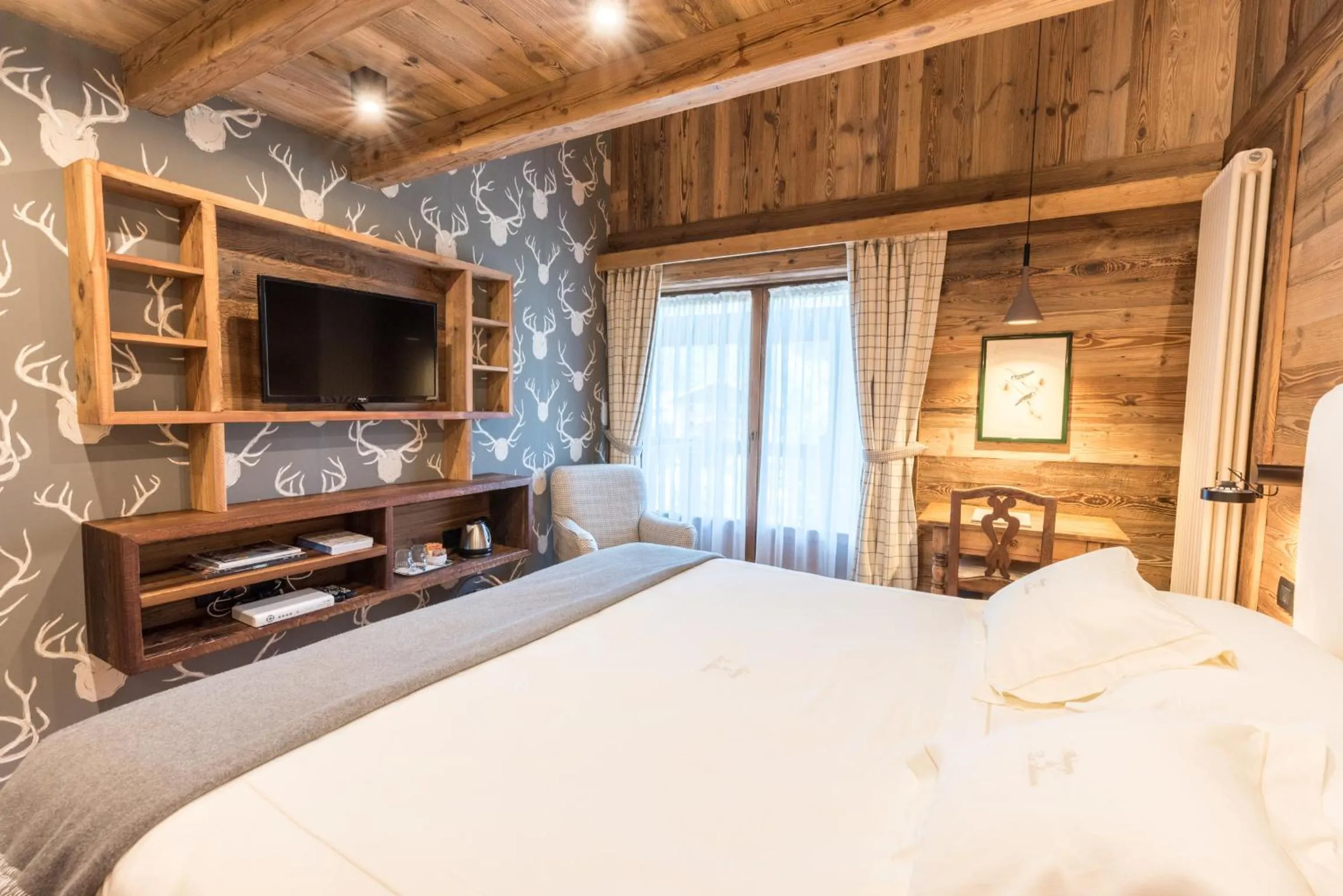 Bed in Auberge de La Maison