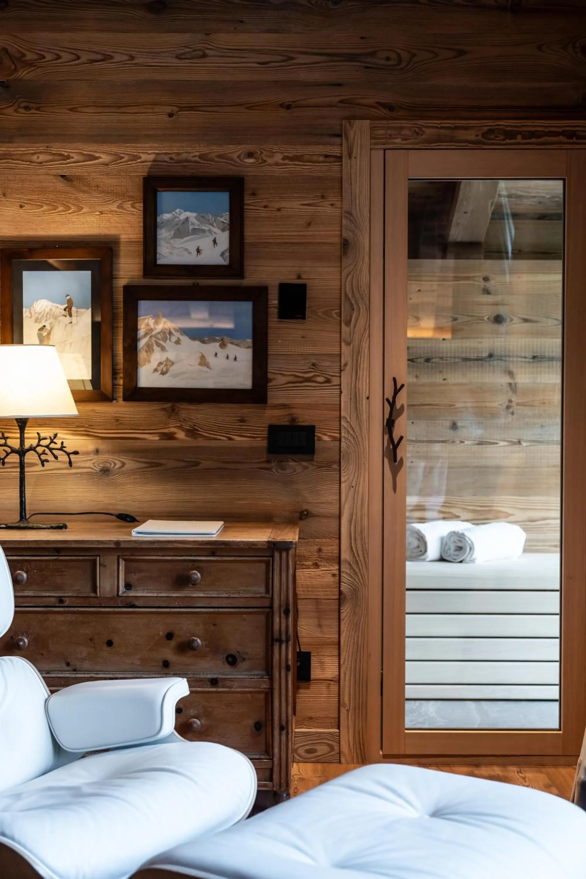 Sauna, Bed in Auberge de La Maison