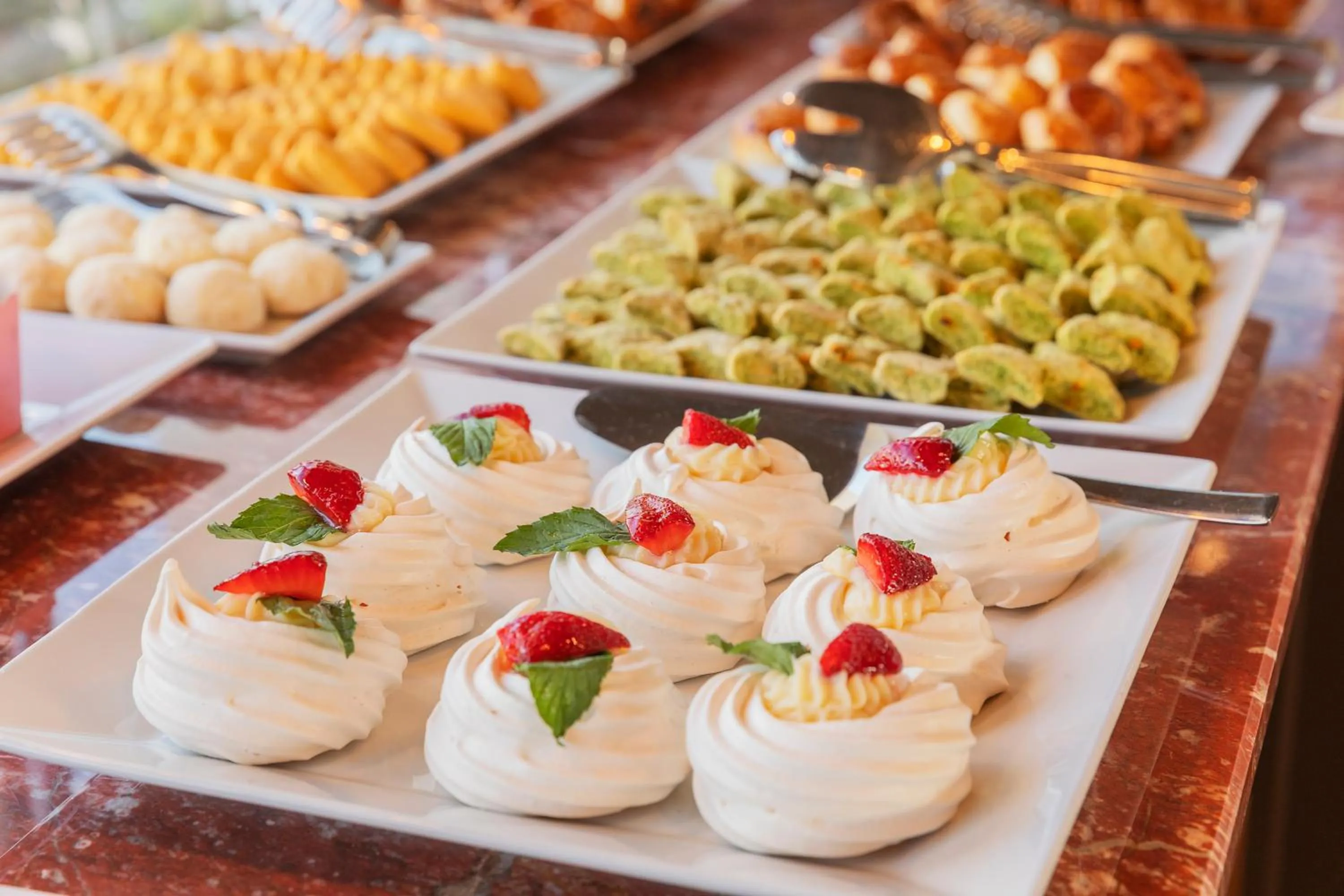 Breakfast in Triton Hotel