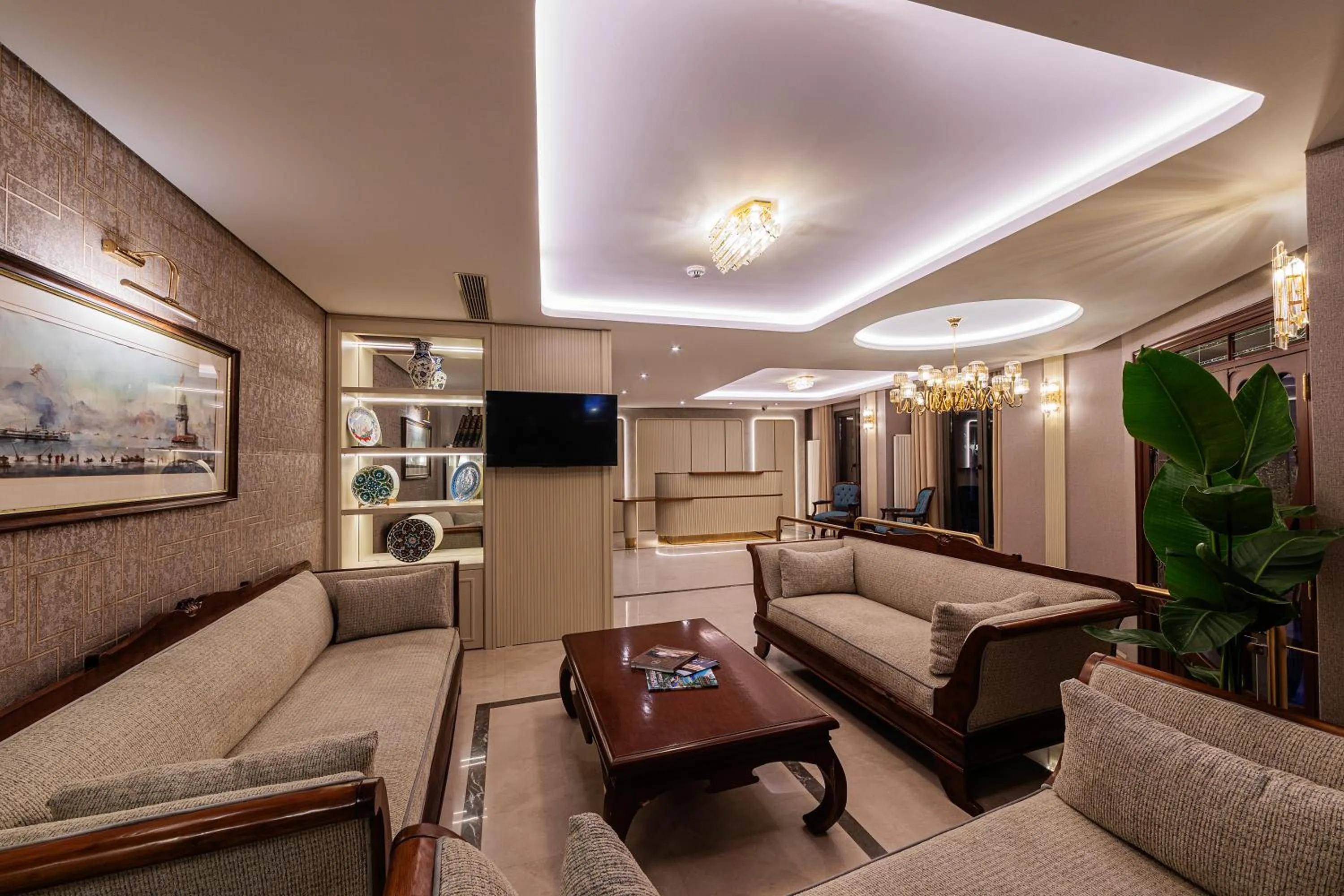 Lobby or reception in Triton Hotel