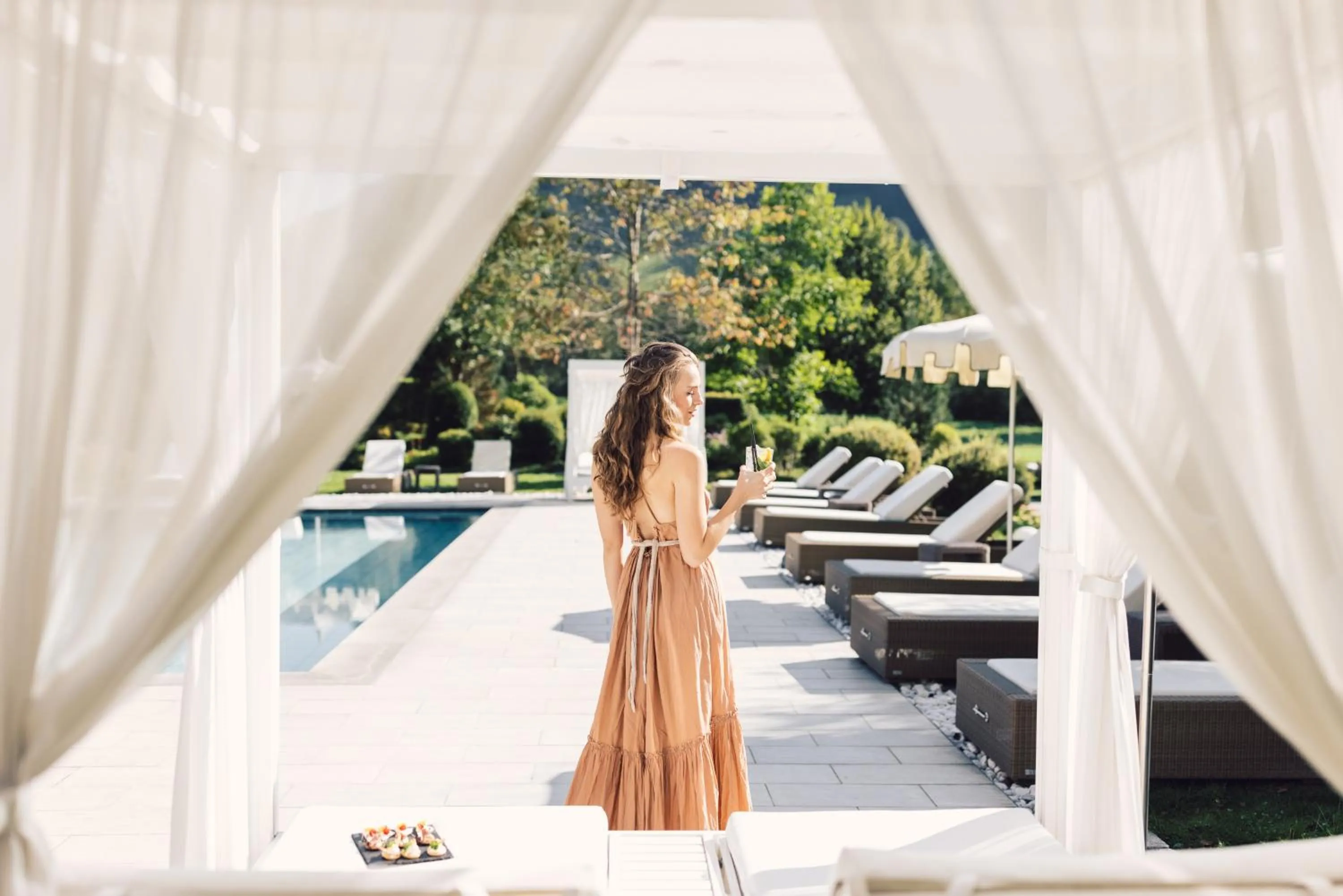 Garden in Alpenpalace Luxury Hideaway & Spa Retreat