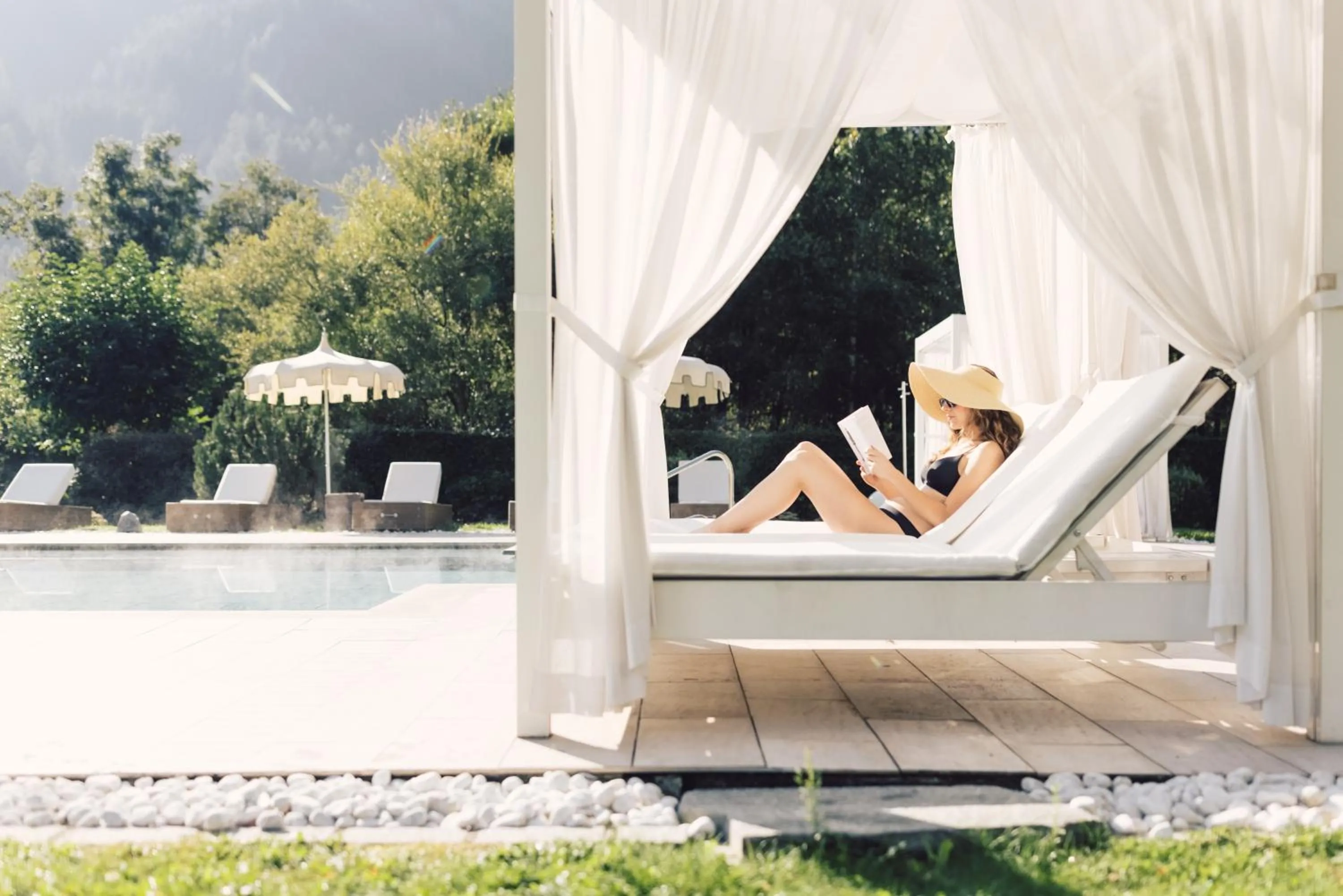 People in Alpenpalace Luxury Hideaway & Spa Retreat