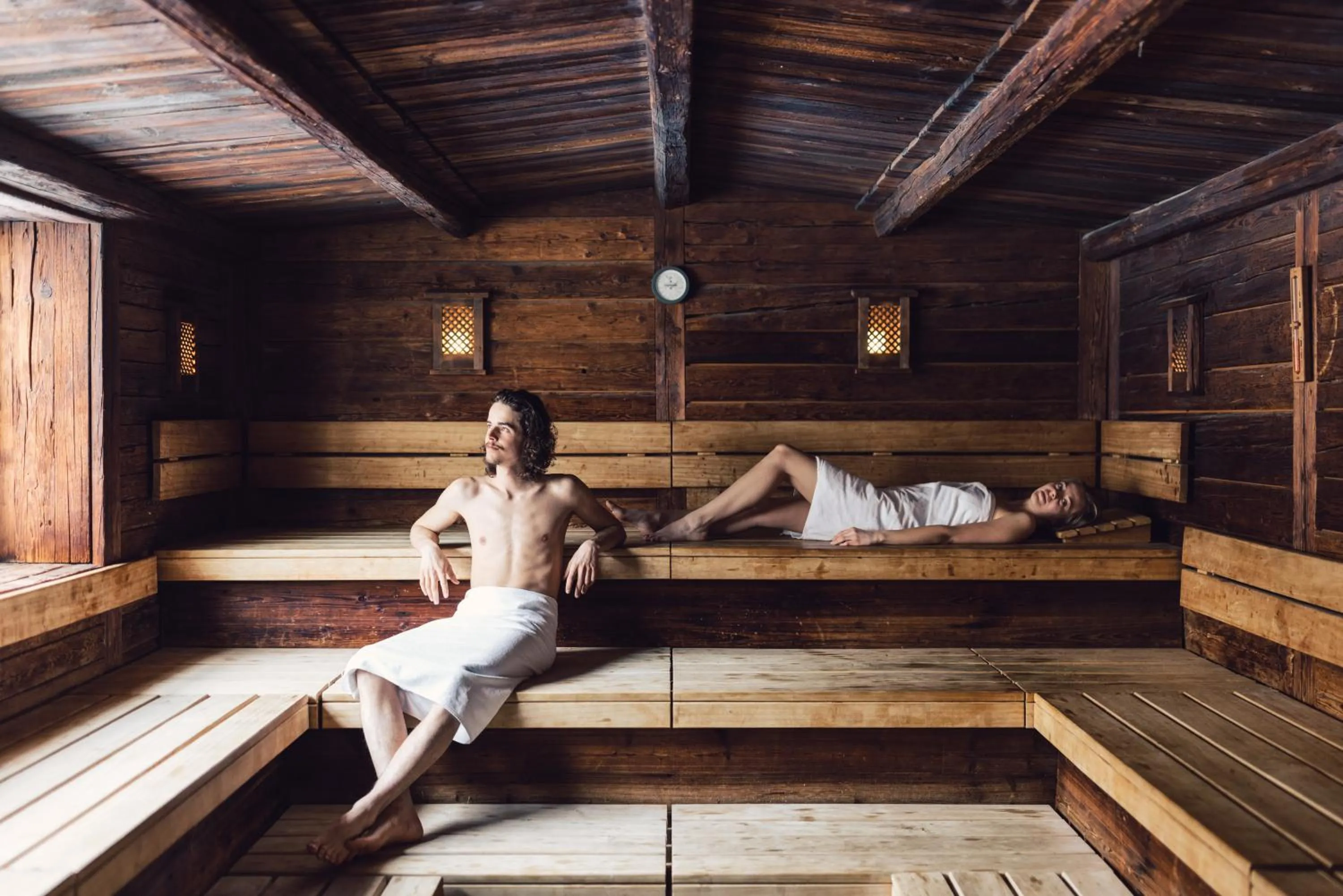 People in Alpenpalace Luxury Hideaway & Spa Retreat