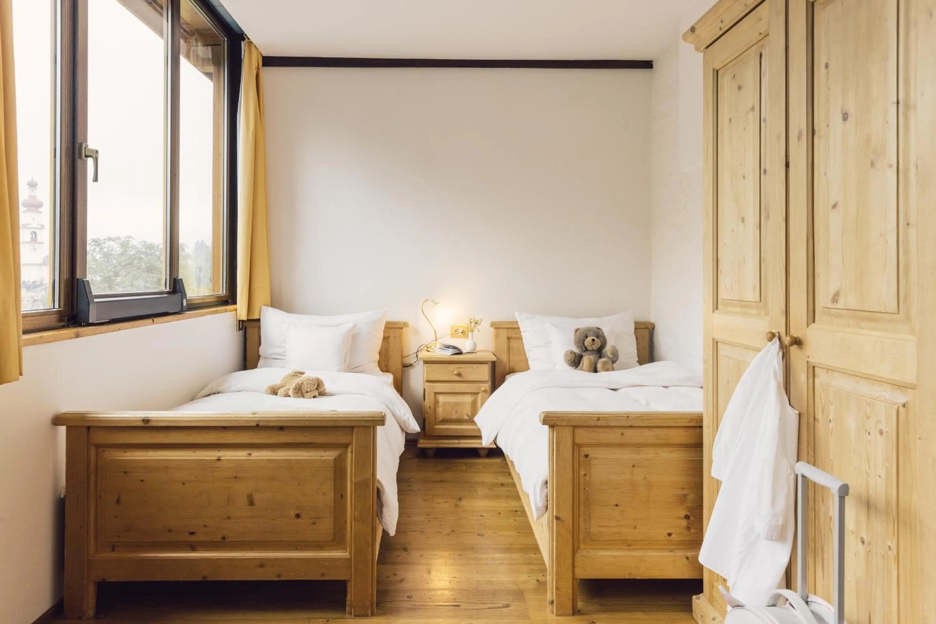 Bed in Parkhotel Schachen