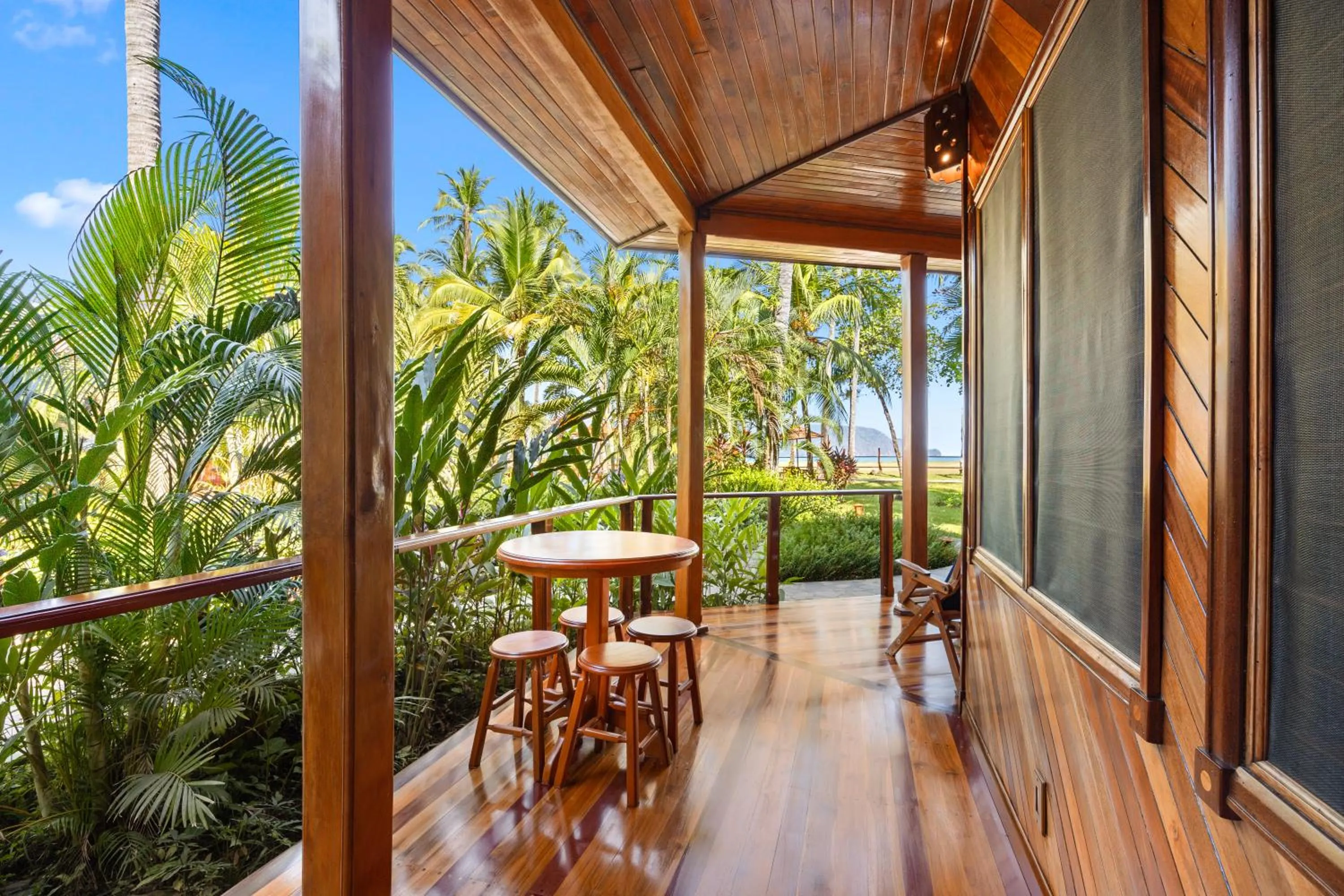 Patio in Tambor Tropical Beach Resort- Adults Only