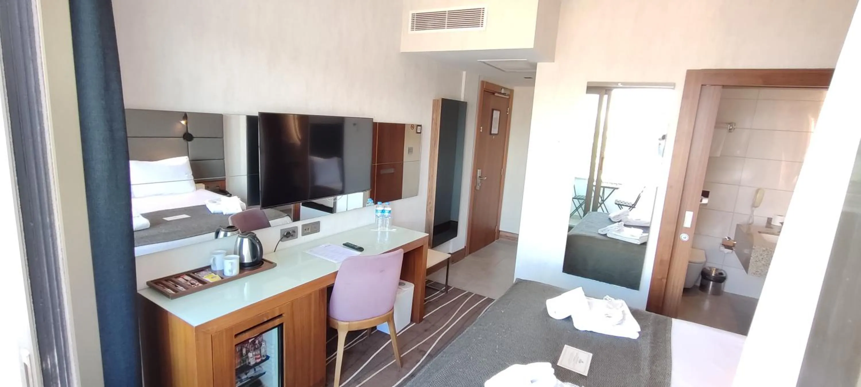 Bed in Cihangir Hotel Bosphorus