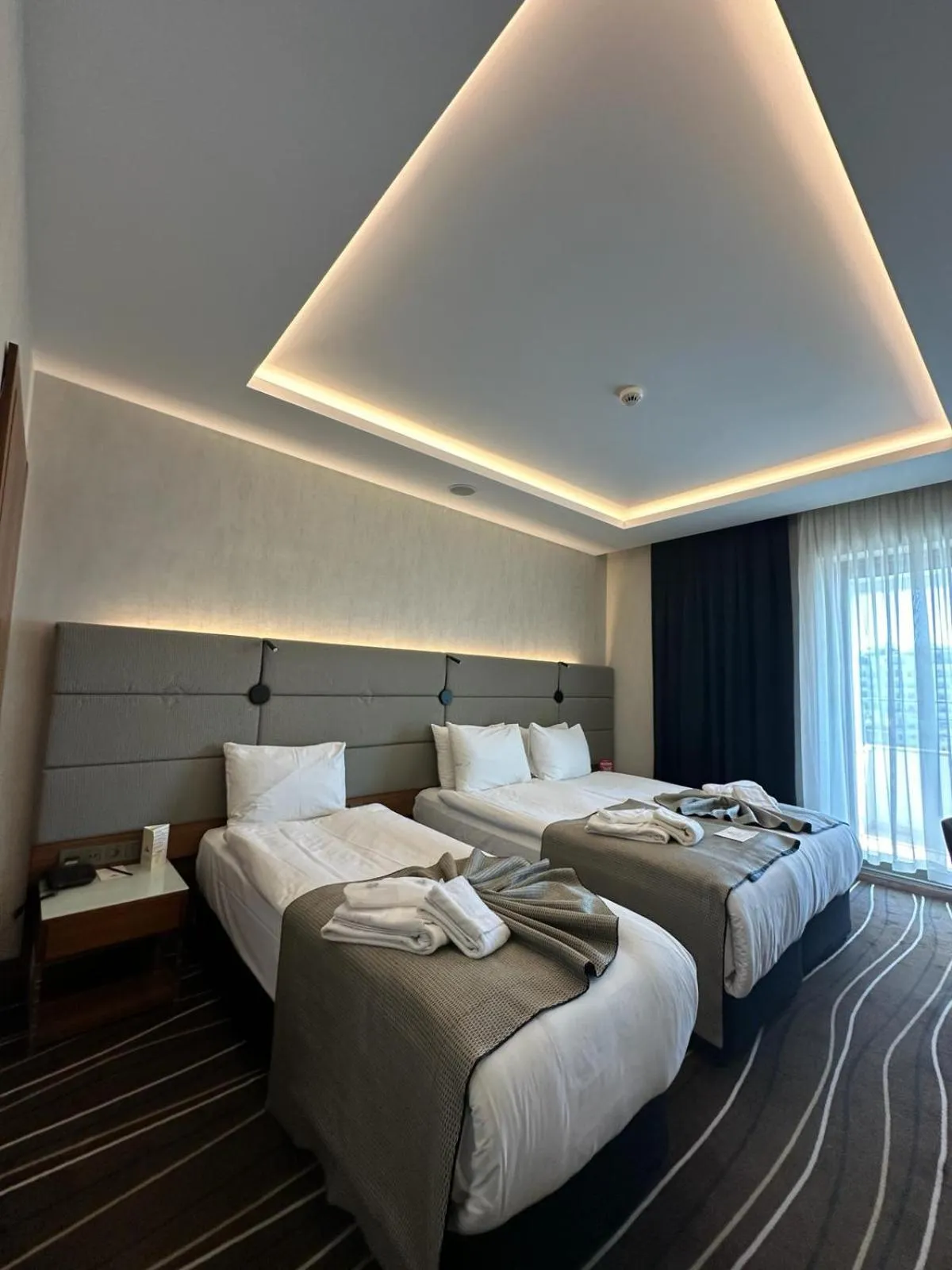 Shower, Bed in Cihangir Hotel Bosphorus