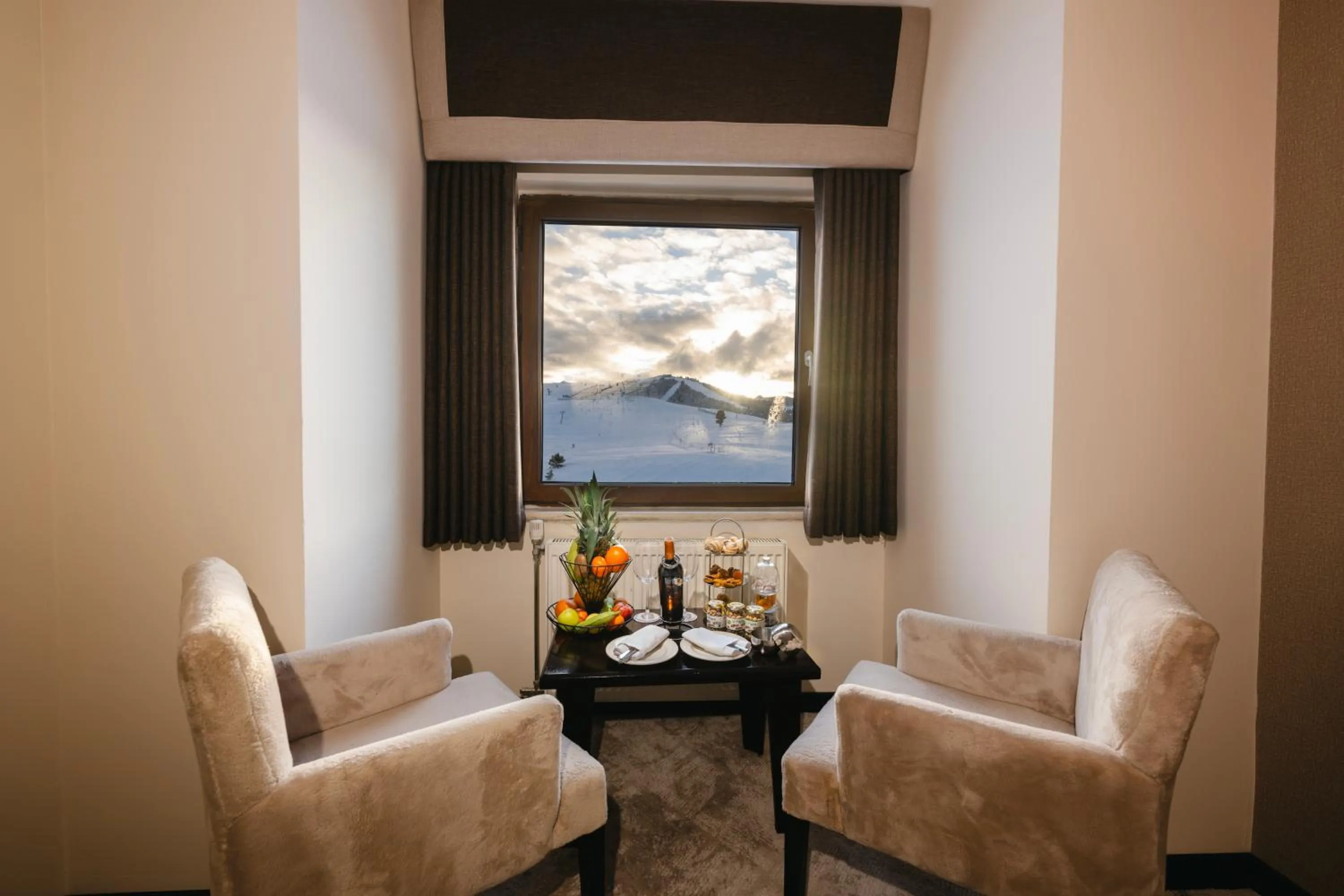 Seating area in Monte Baia Uludağ - Full Board Plus