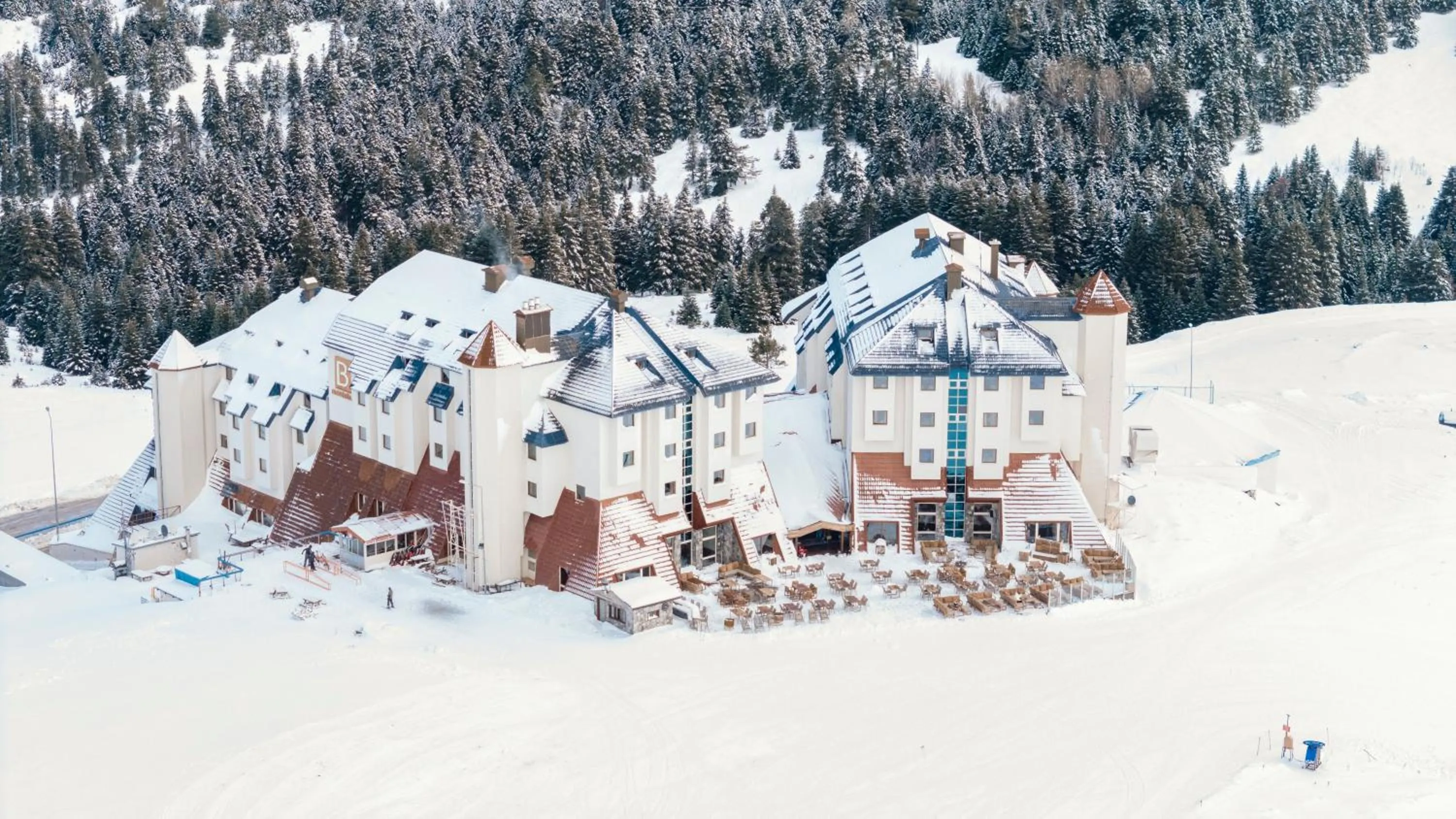 Property building in Monte Baia Uludağ - Full Board Plus