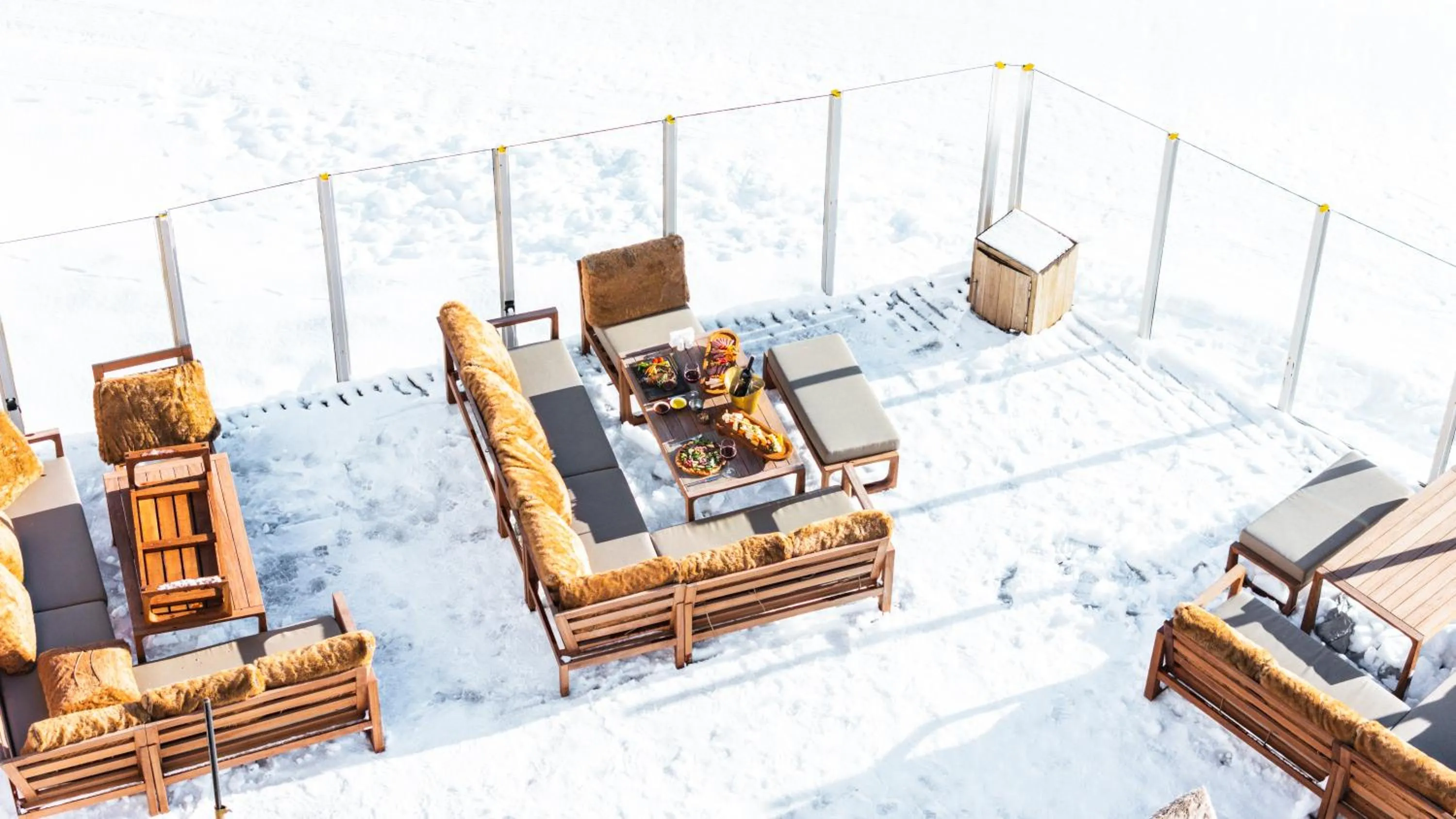 Balcony/Terrace in Monte Baia Uludağ - Full Board Plus