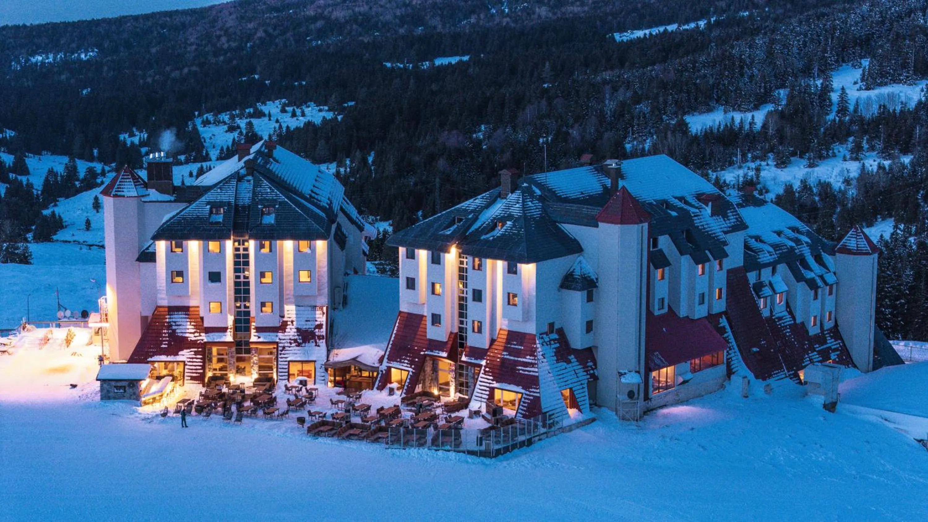 Property building in Monte Baia Uludağ - Full Board Plus