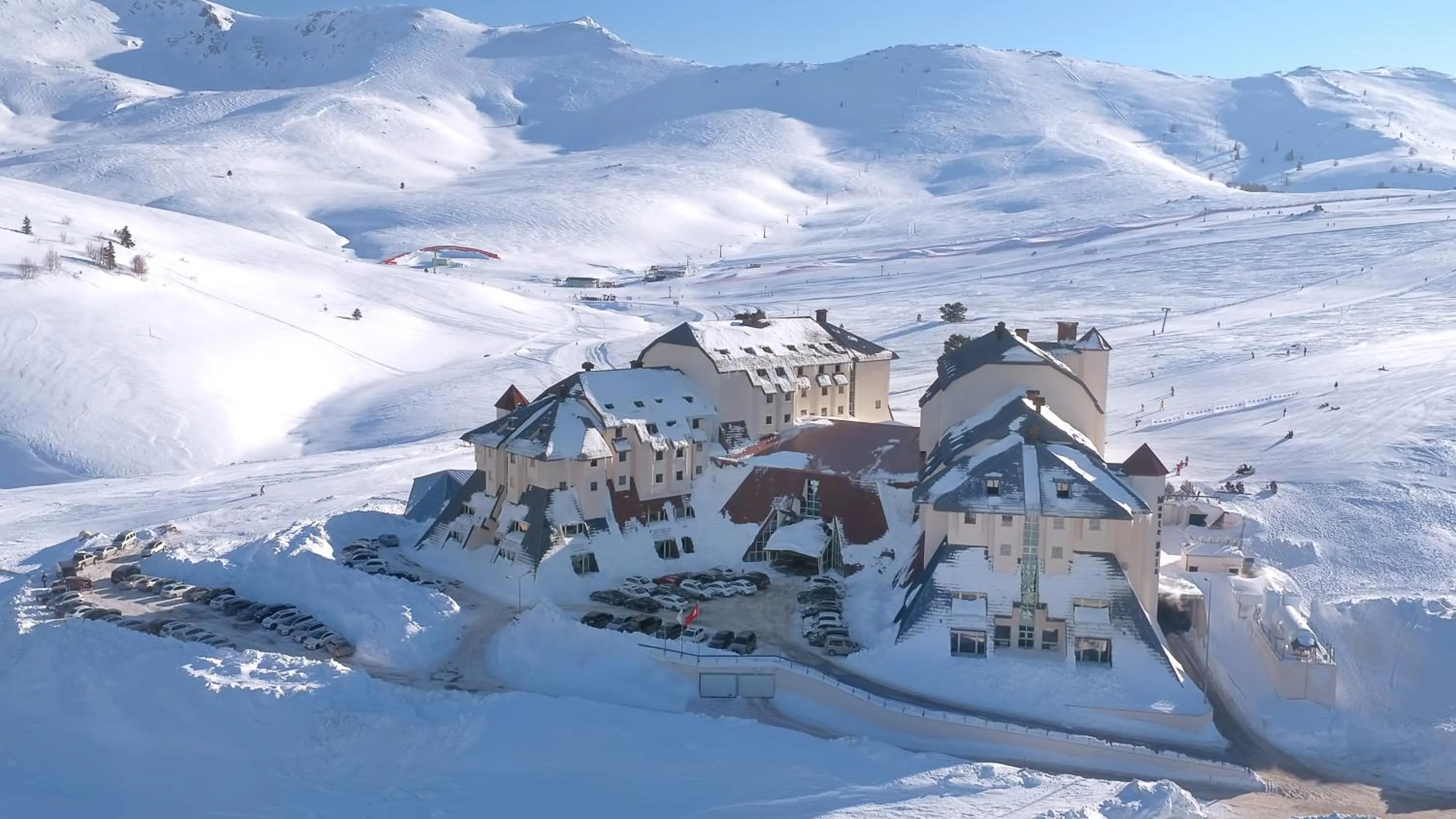 Bird's eye view in Monte Baia Uludağ - Full Board Plus