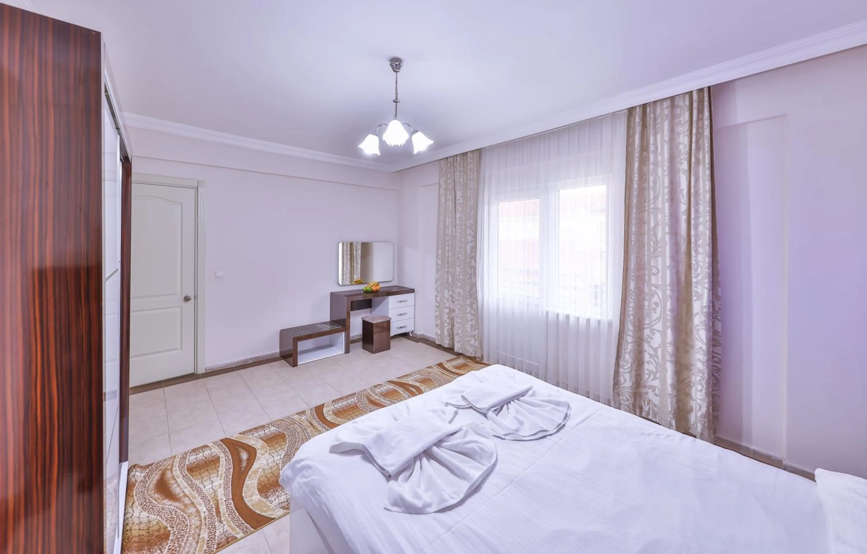 Bed in Afyon Dundar Thermal Villa