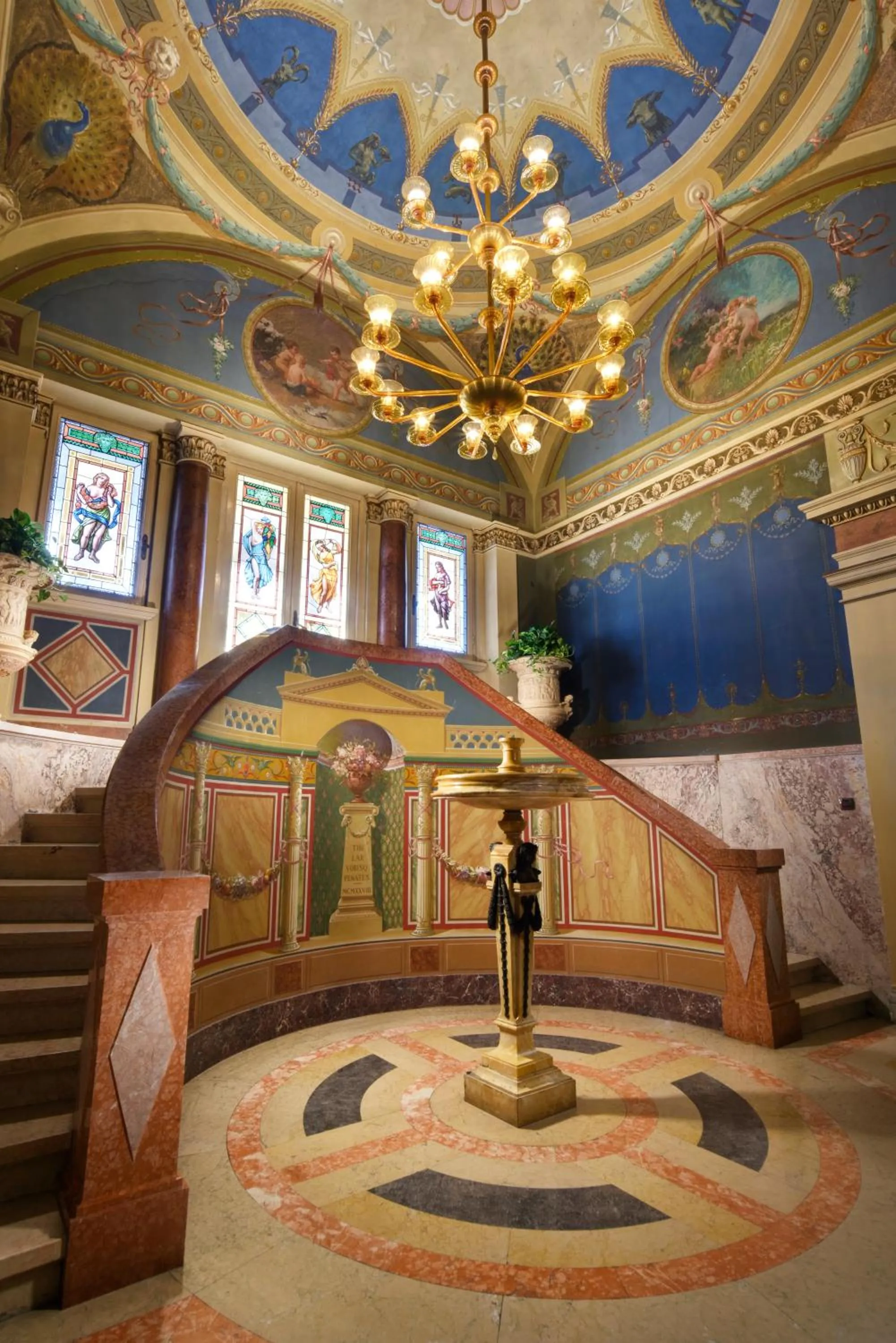 Balcony/Terrace in Villa Cortine Palace Relais Chateaux