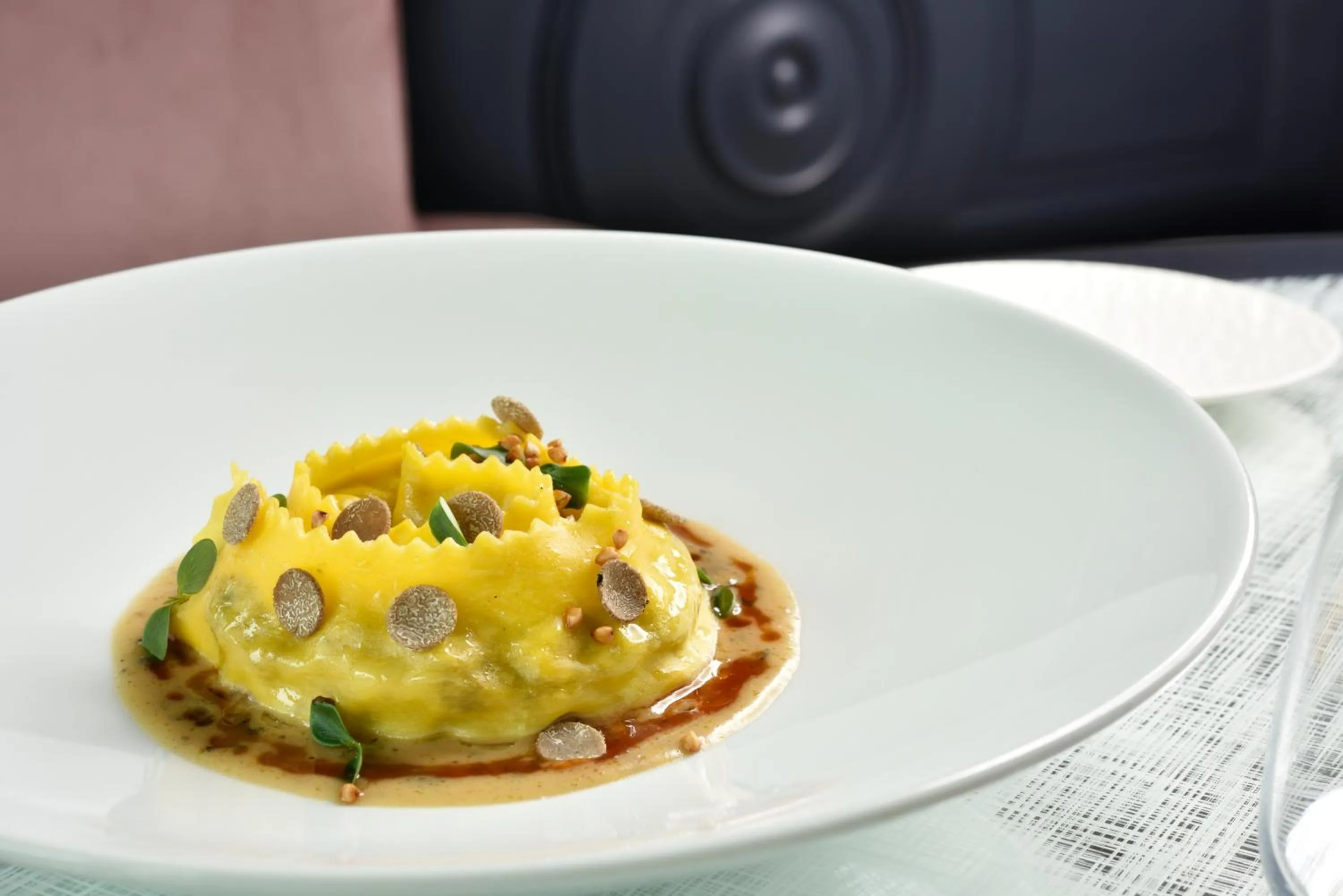 Restaurant/places to eat in Villa Cortine Palace Relais Chateaux