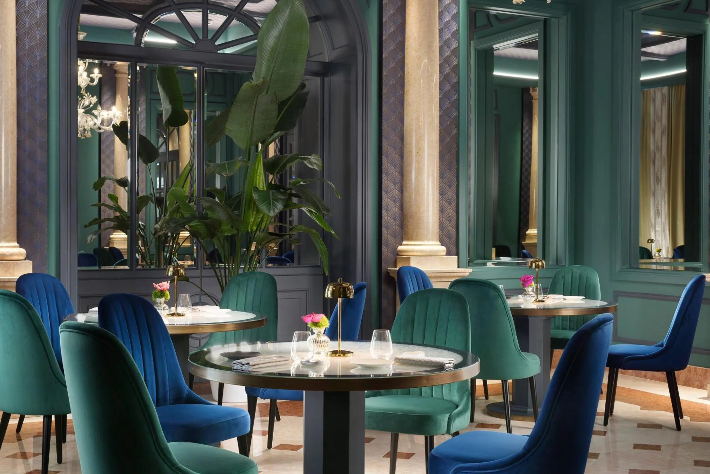 Restaurant/places to eat in Villa Cortine Palace Relais Chateaux