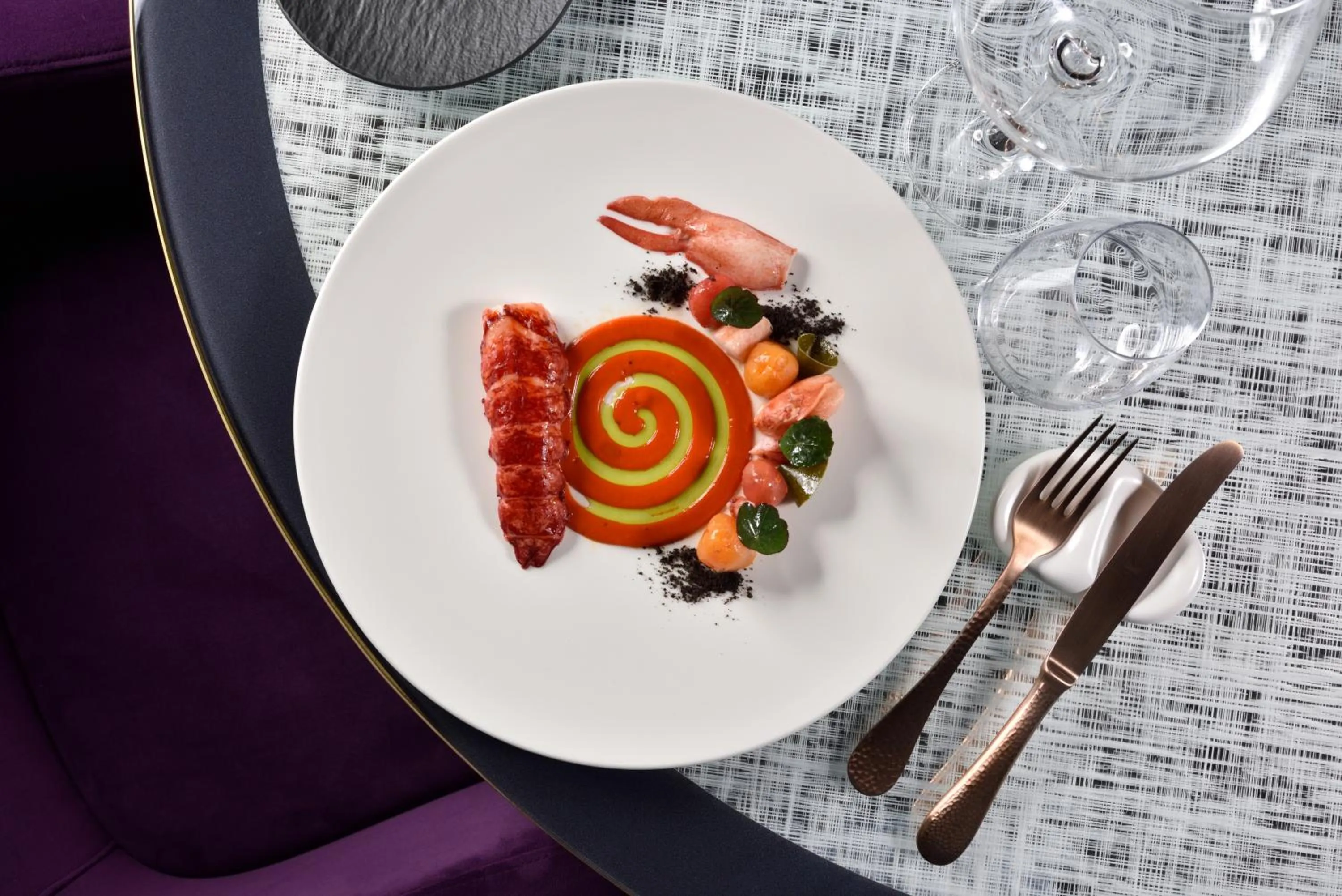 Restaurant/places to eat in Villa Cortine Palace Relais Chateaux