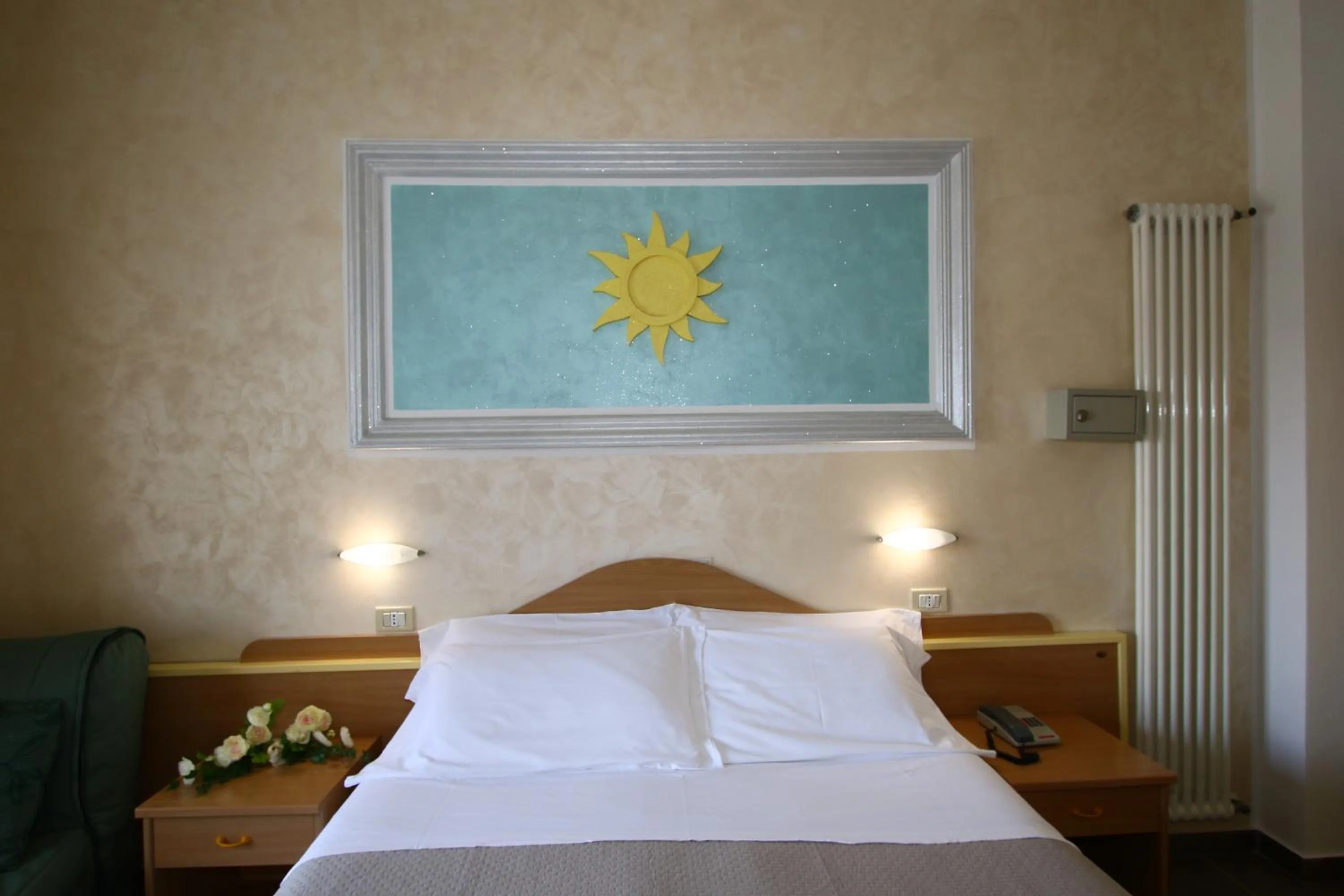 Bed in Hotel De Amicis