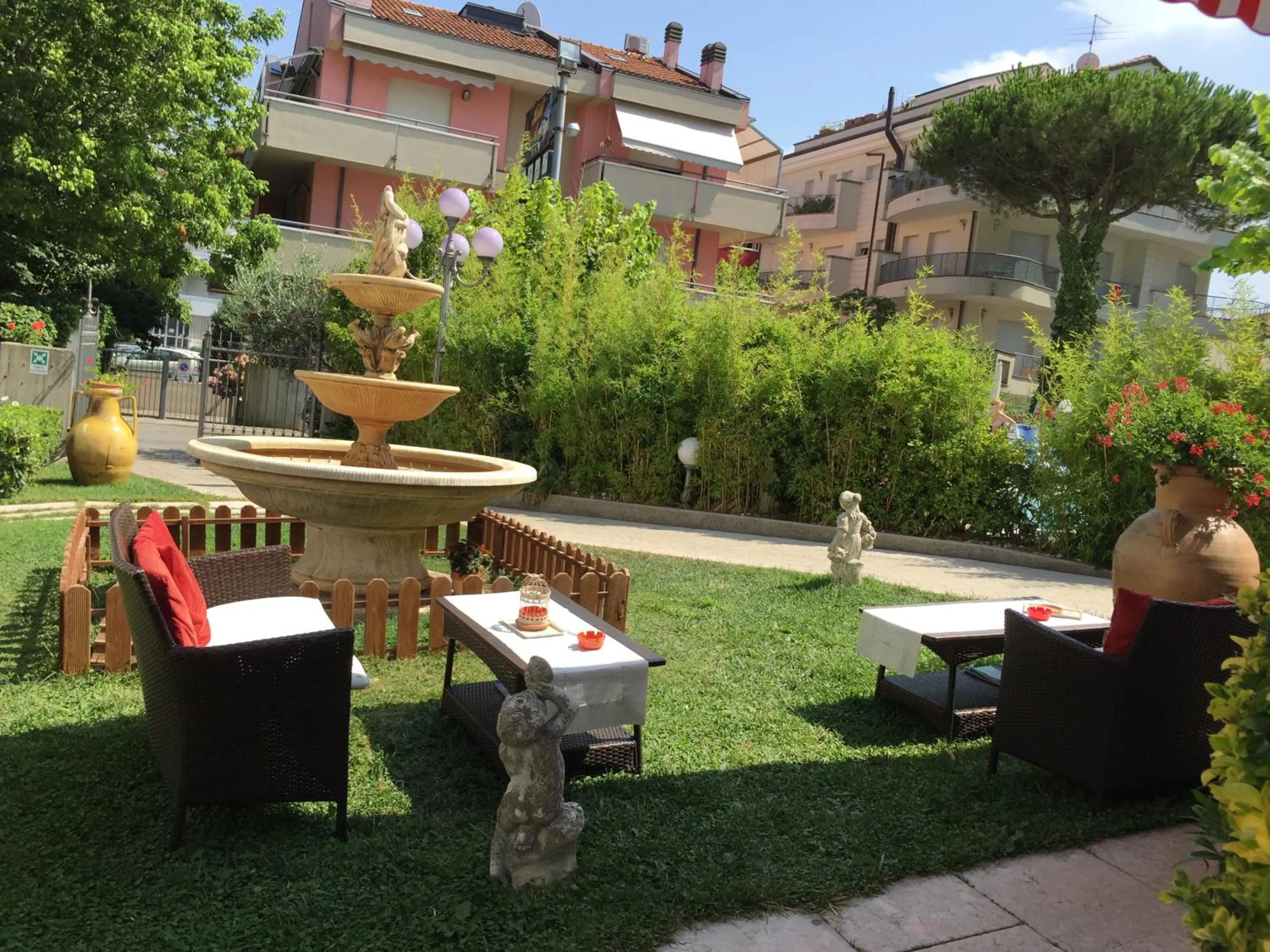 Garden in Hotel De Amicis