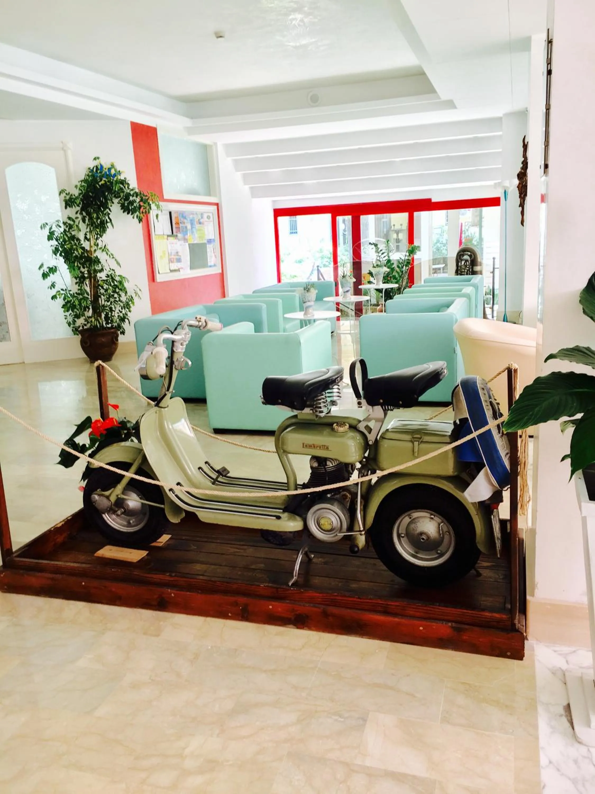 Living room in Hotel De Amicis