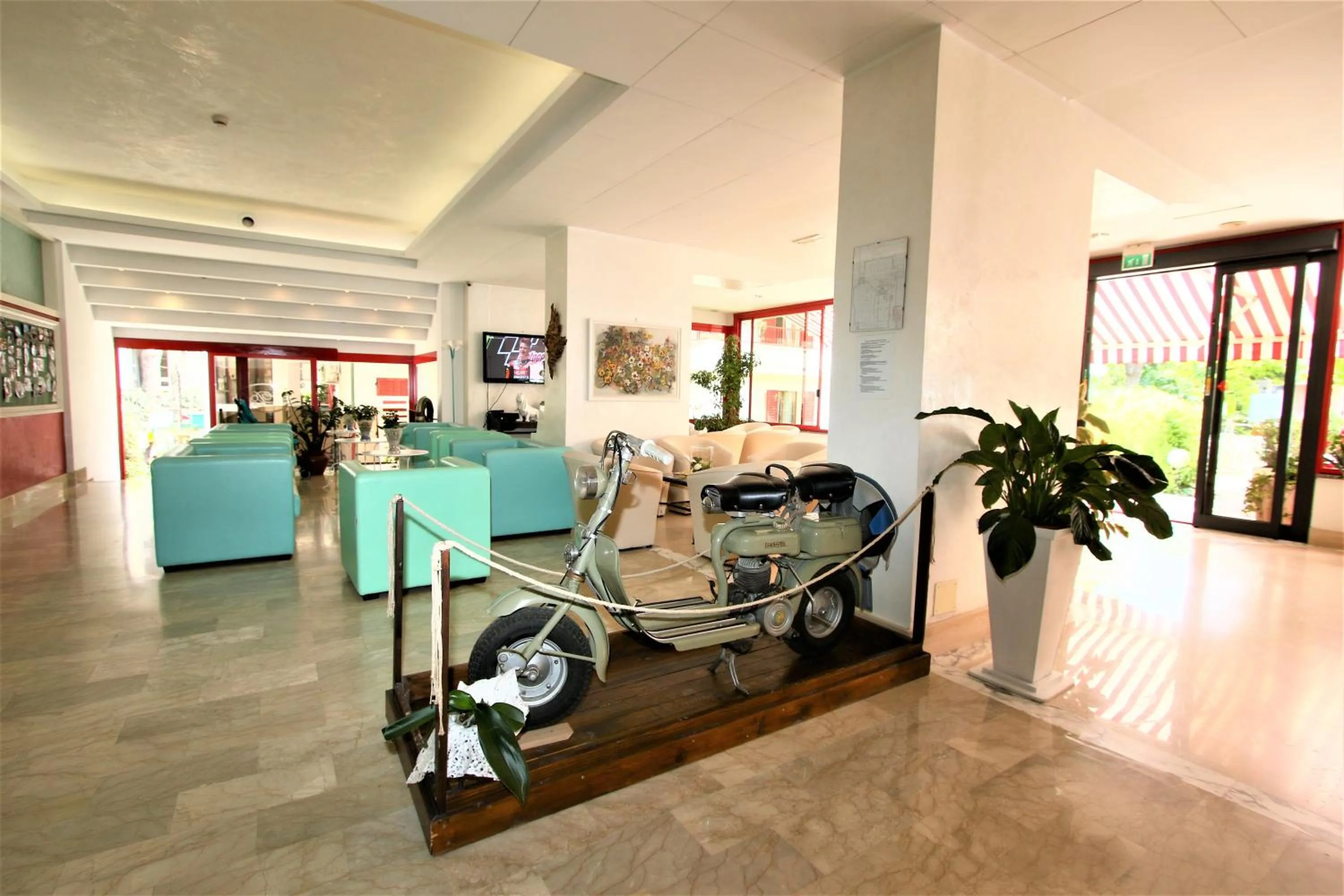 Living room in Hotel De Amicis