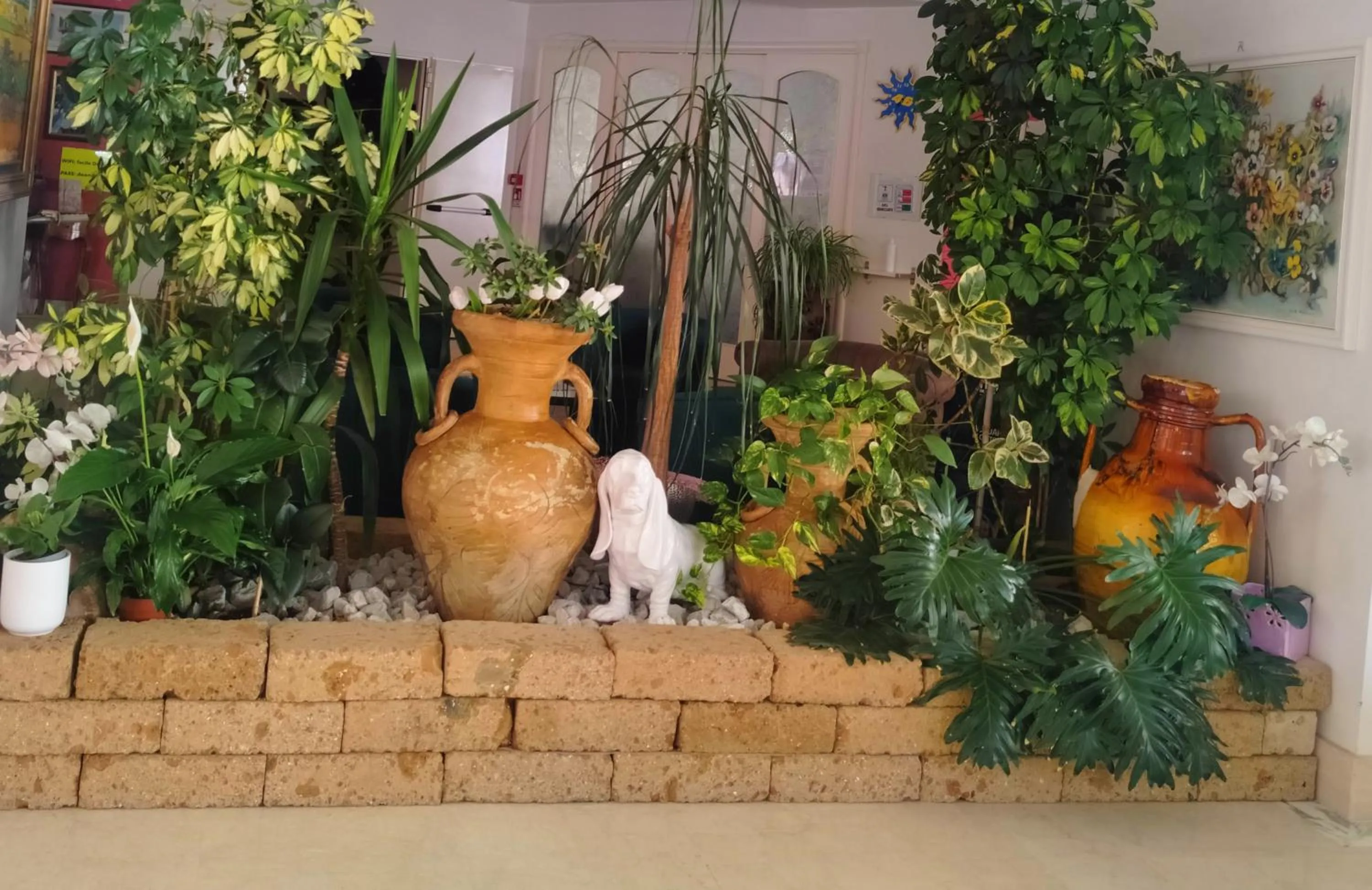 Living room in Hotel De Amicis