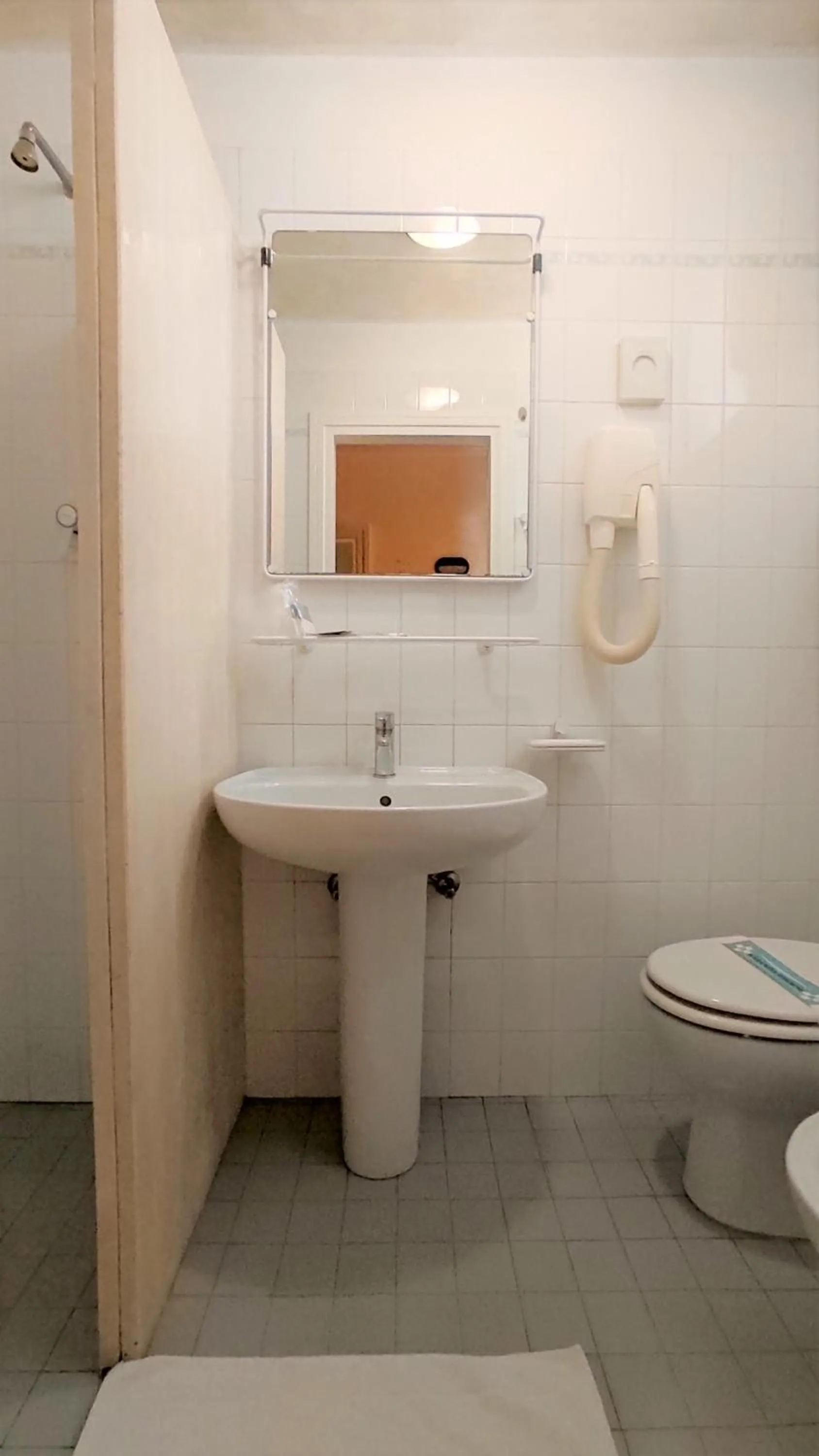 Toilet in Hotel De Amicis