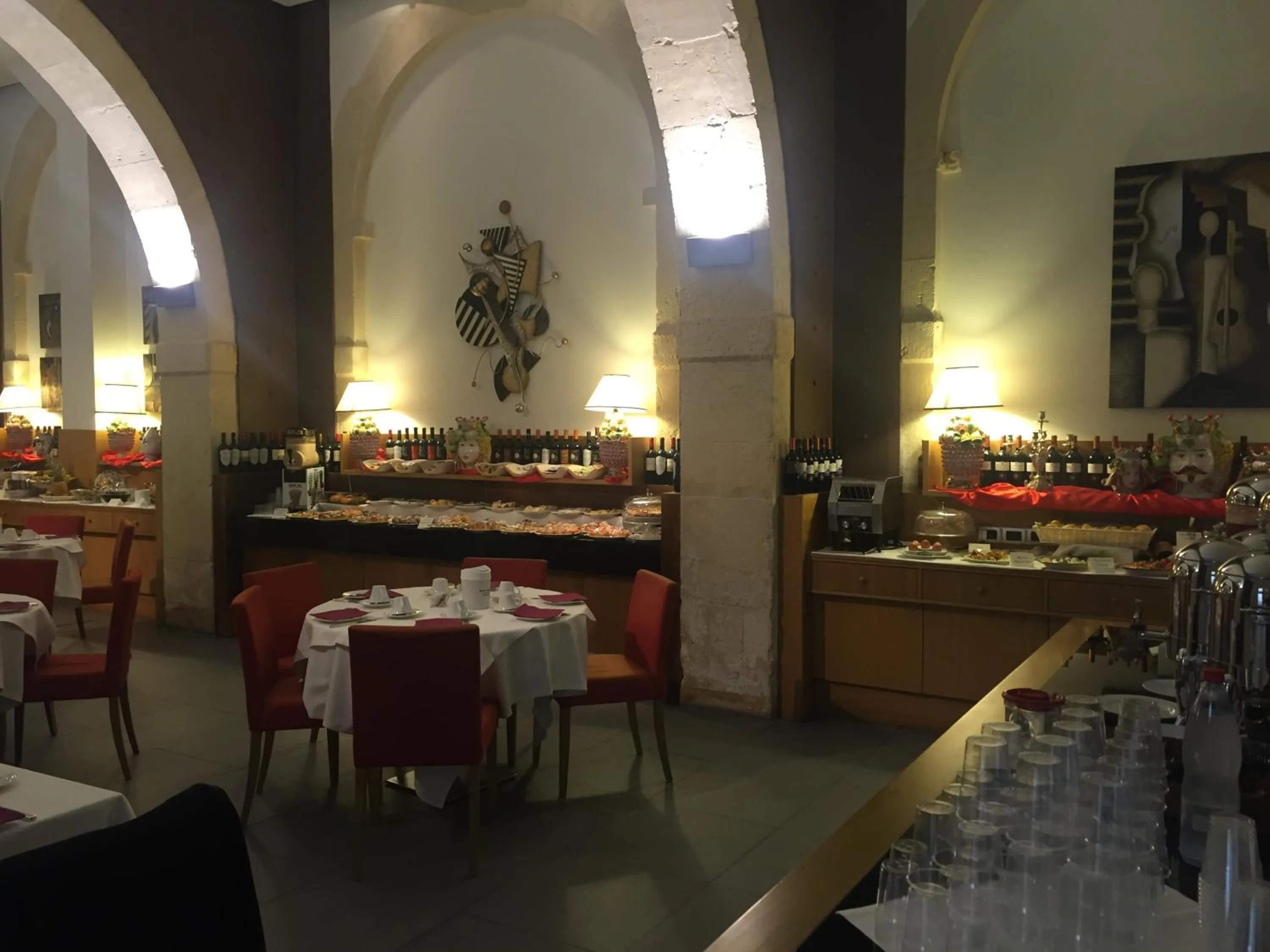 Restaurant/places to eat in Grande Albergo Alfeo