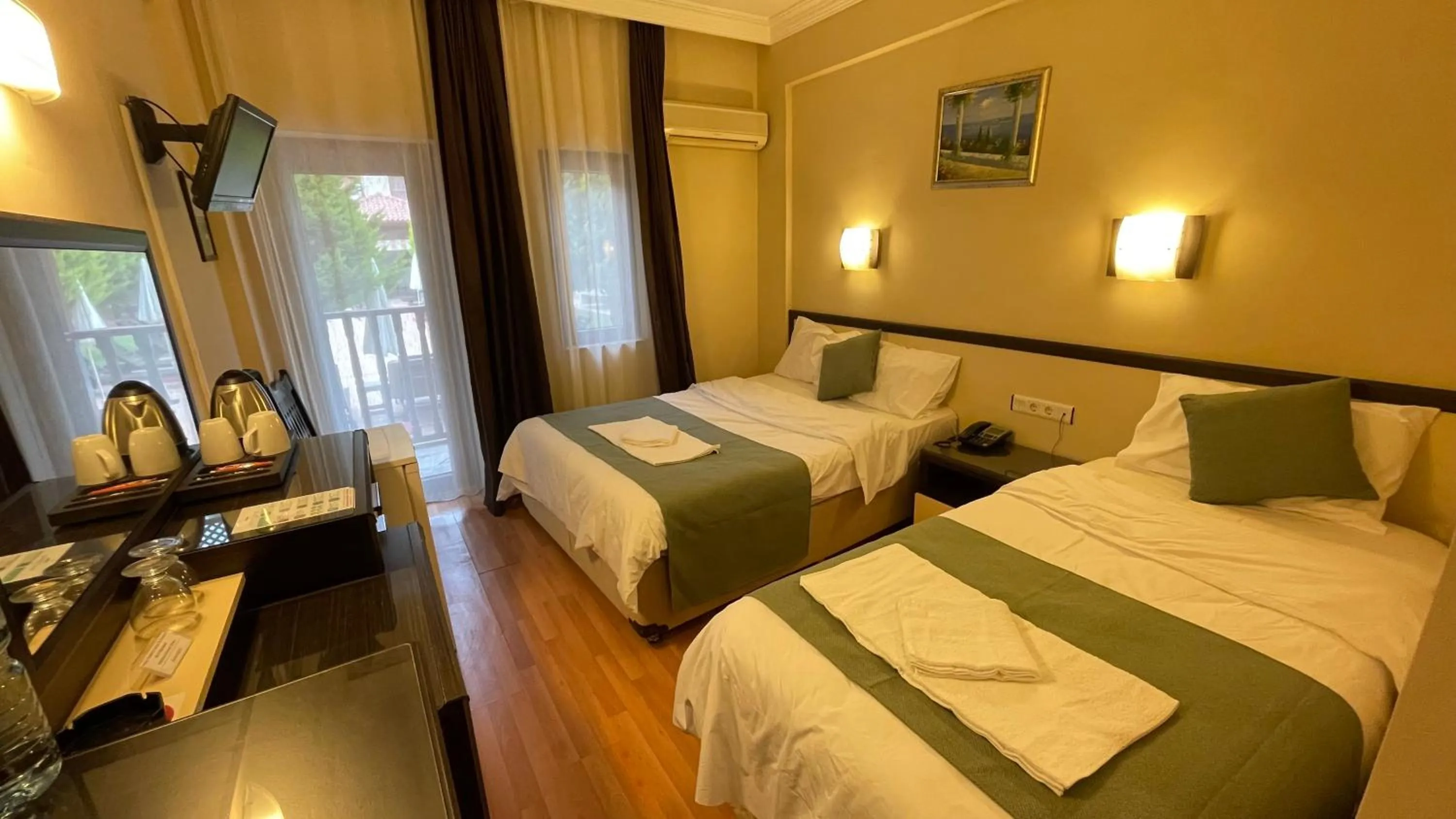 Bed in Hotel Oludeniz