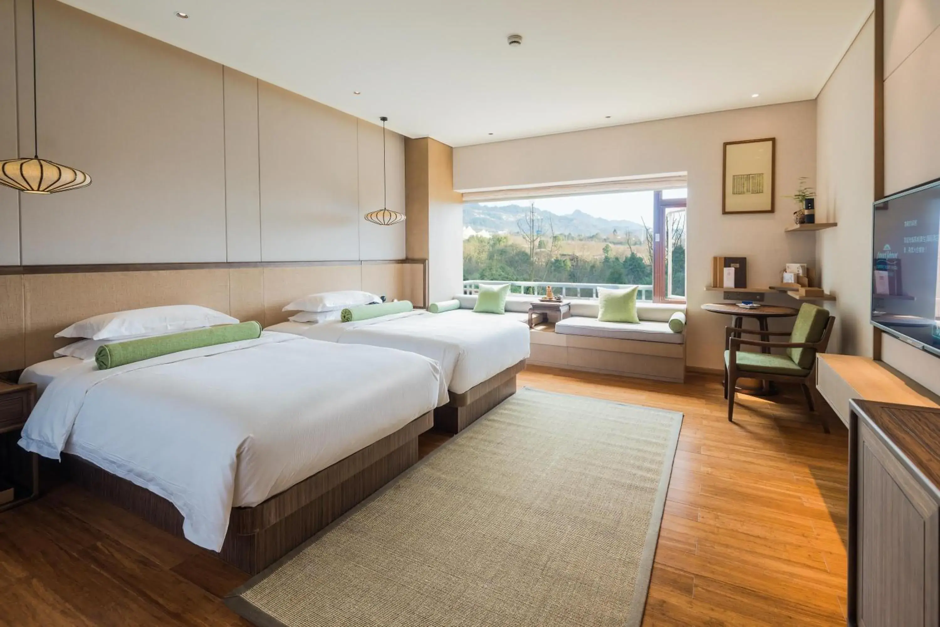 Featured Twin Room in Howard Johnson Conference Resort Chengdu Featured Twin Room in Howard Johnson Conference Resort Chengdu