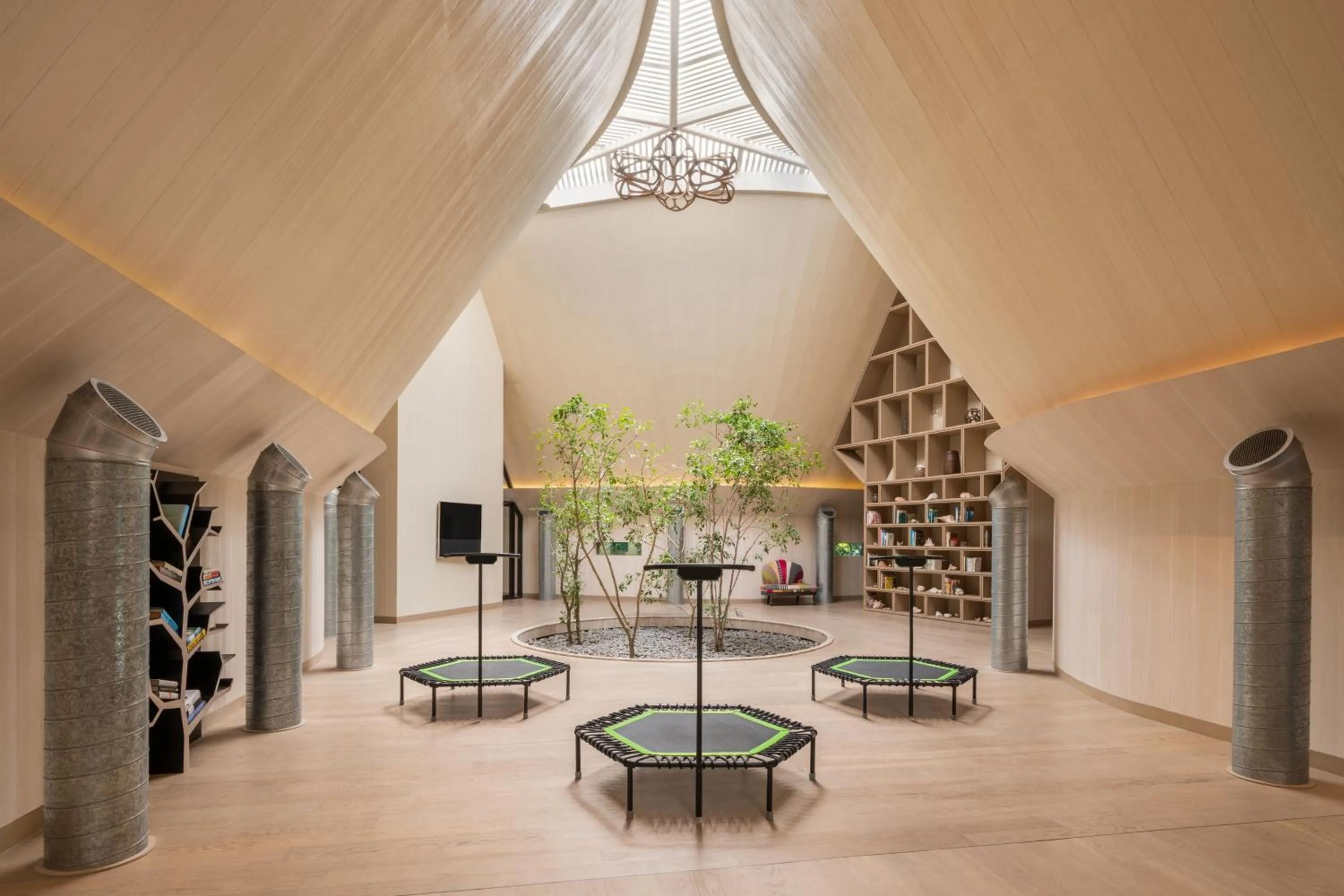 Fitness centre/facilities in The St. Regis Maldives Vommuli Resort