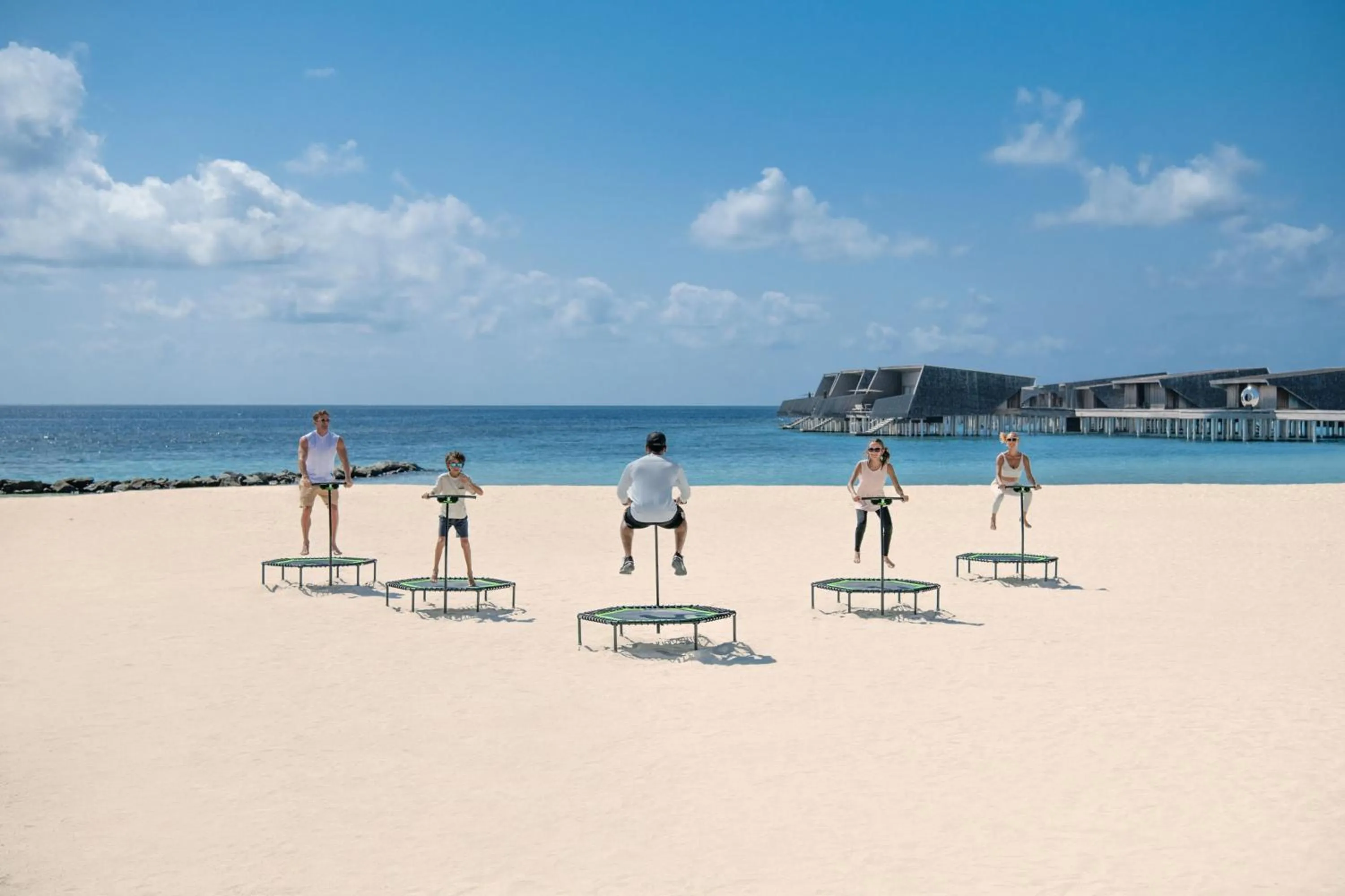 Fitness centre/facilities in The St. Regis Maldives Vommuli Resort