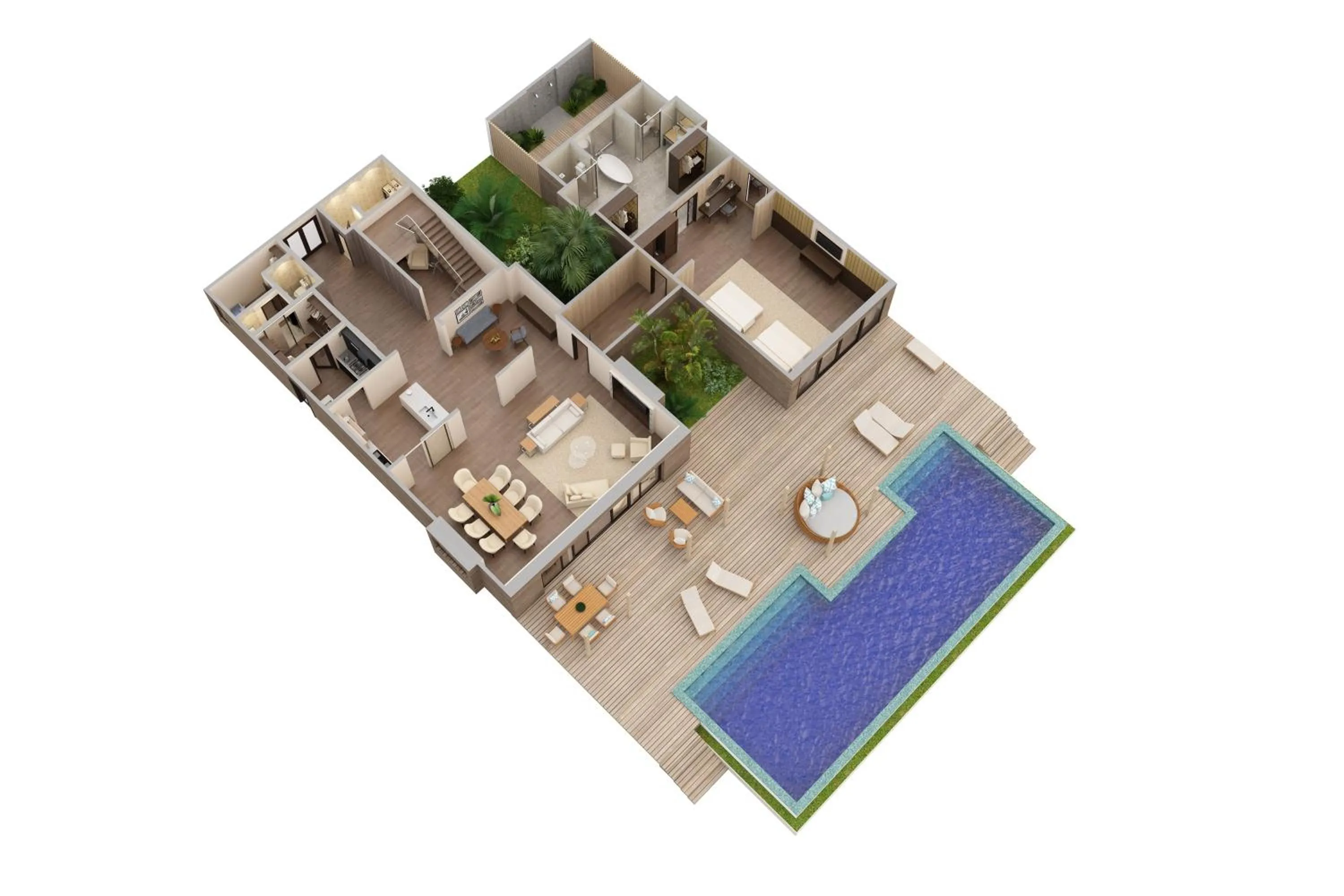 Beach in The St. Regis Maldives Vommuli Resort