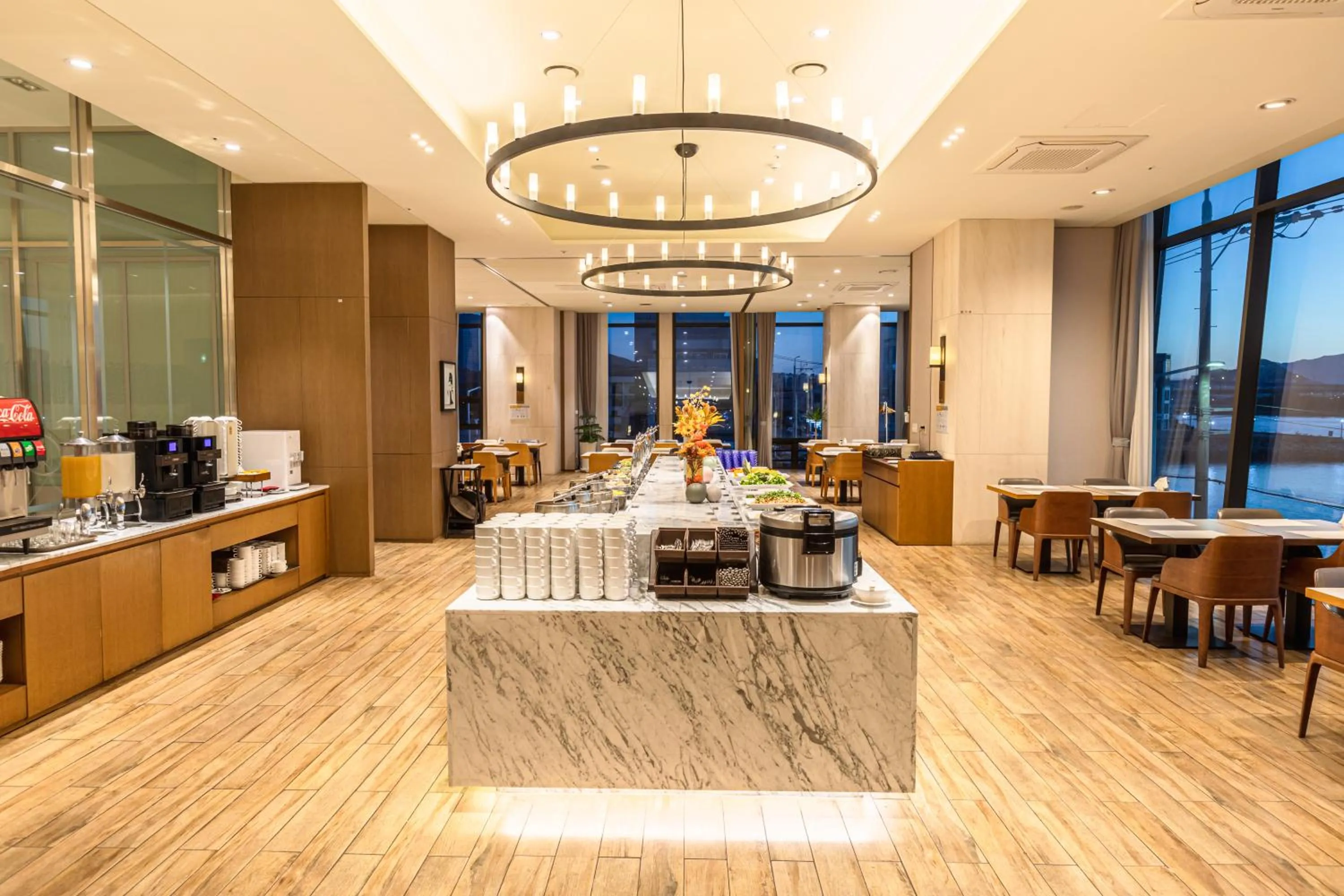 Breakfast in Gwangyang Lacky Hotel