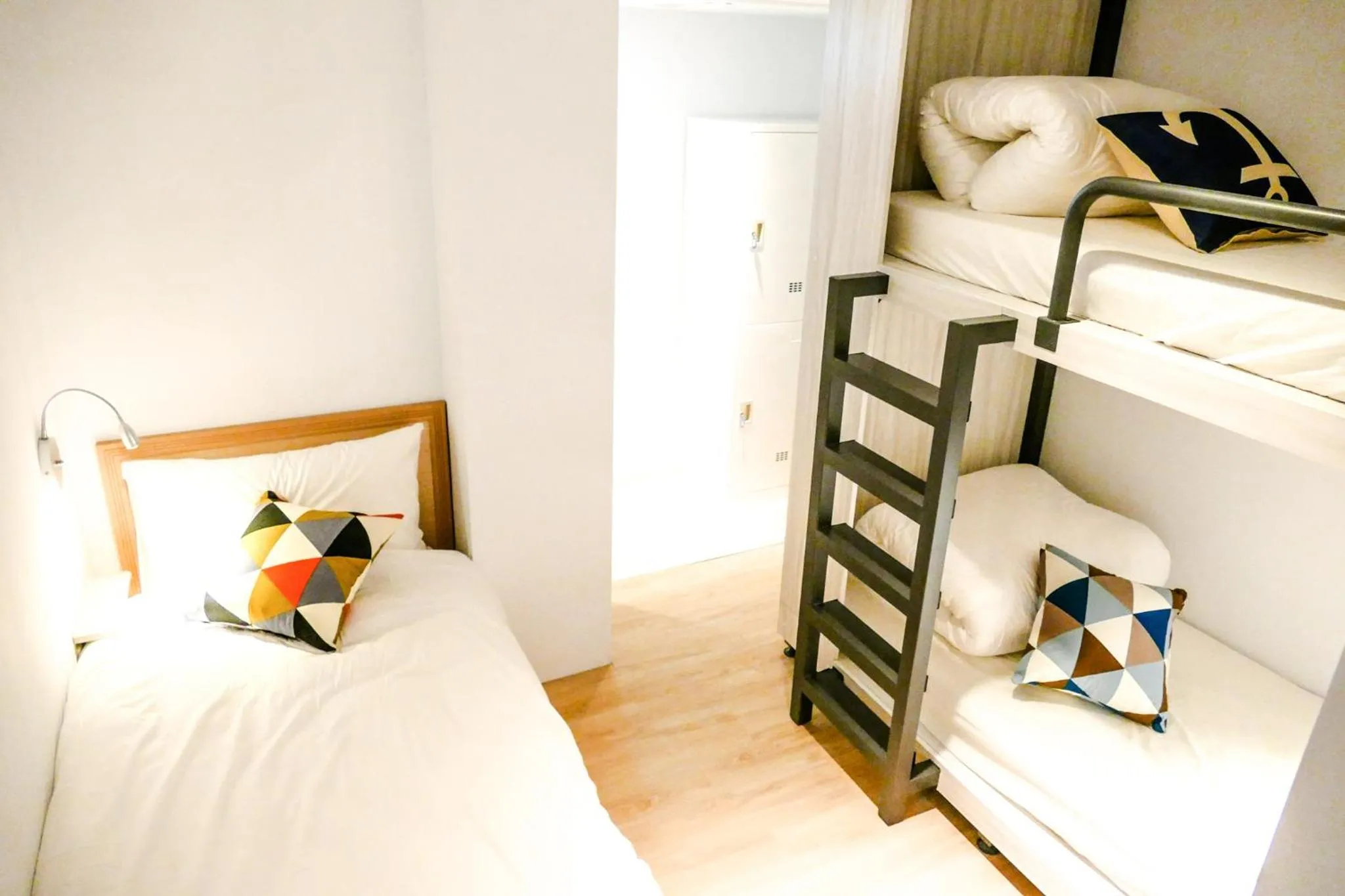 Photo of the whole room, Bed in 4Plus Hostel