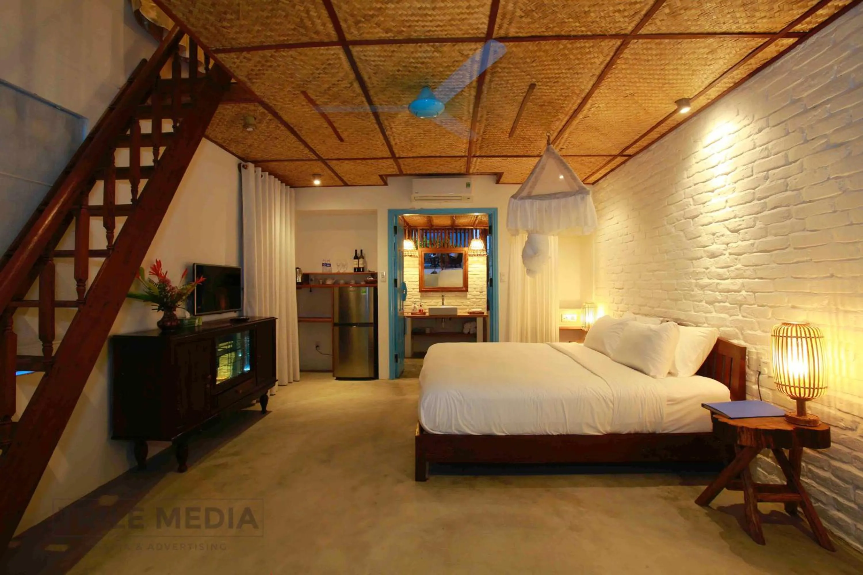 Bedroom, Bed in Life Beach Villa