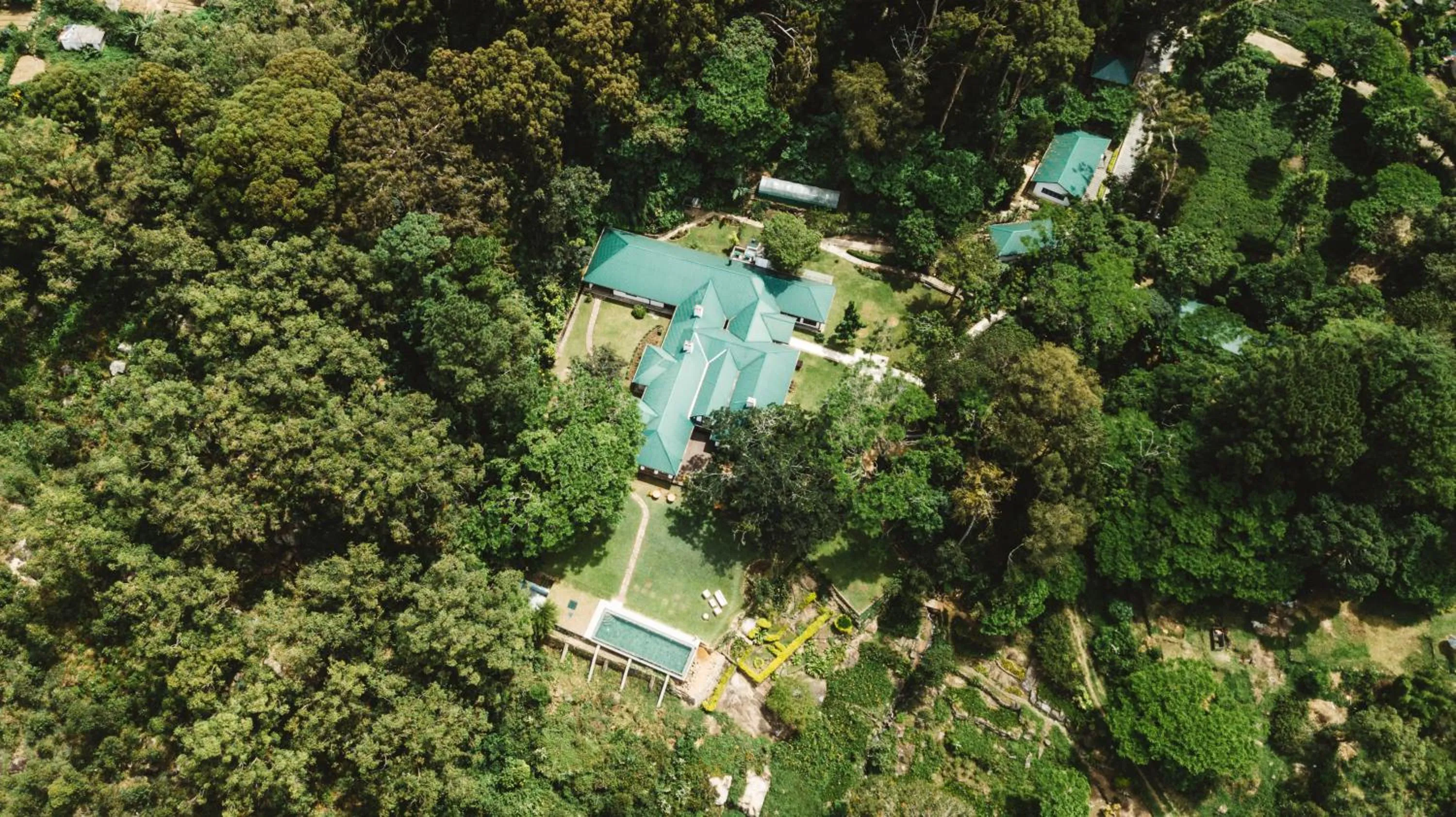 Bird's eye view in Thotalagala