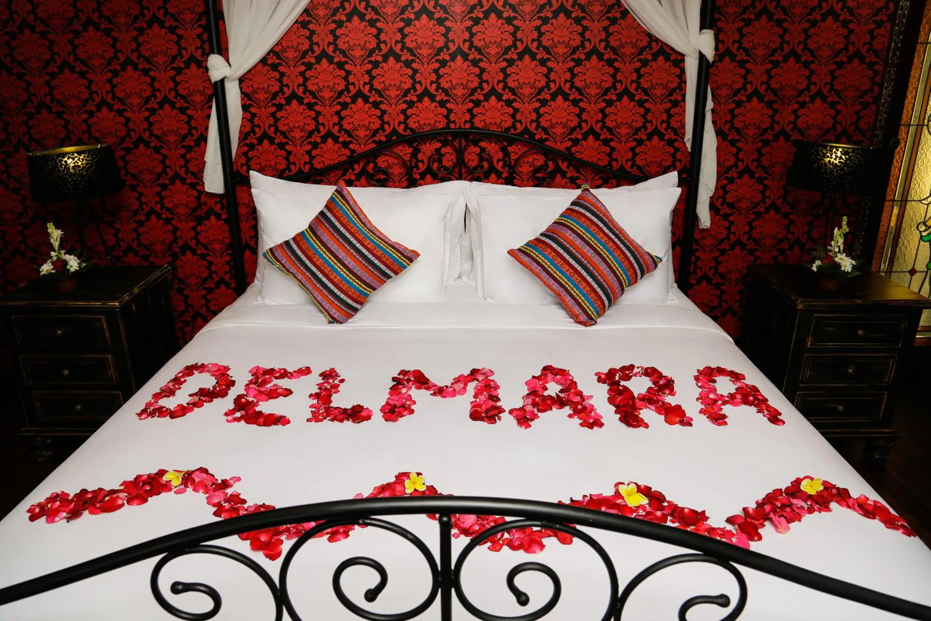 Bed in Villa Delmara at Balian Beach By Amerta Experience