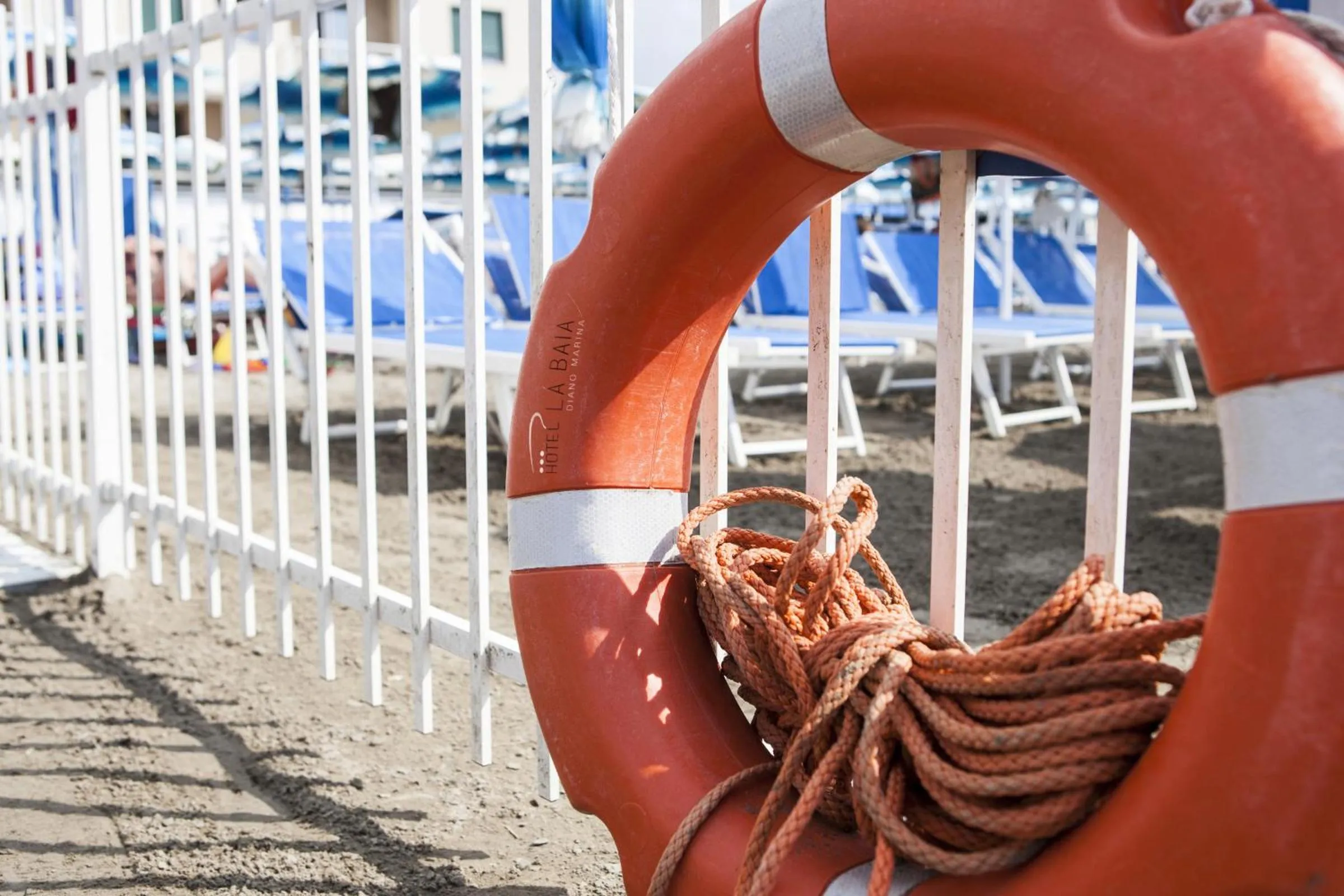 Beach in Hotel La Baia