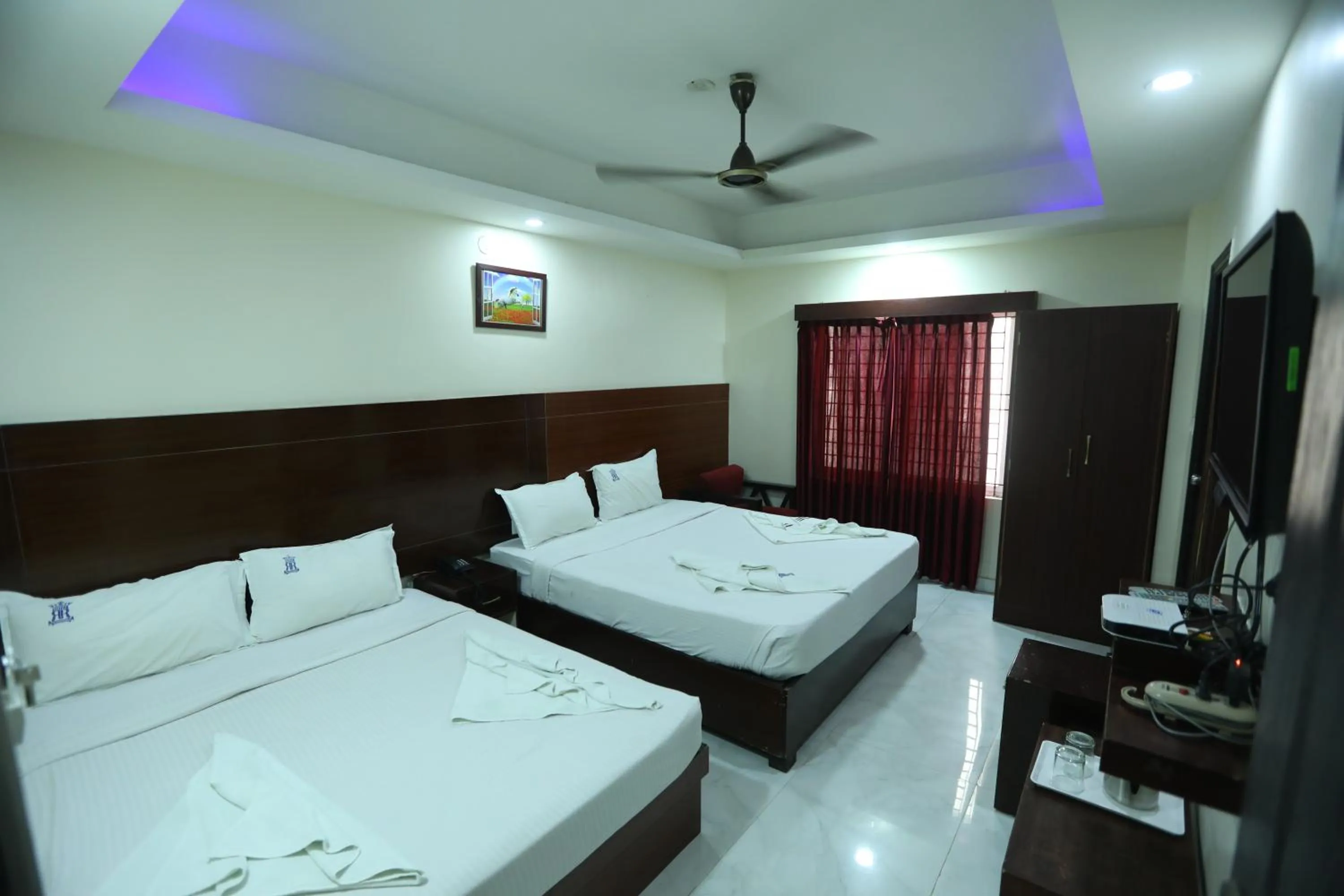 Photo of the whole room, Bed in Hotel RR International