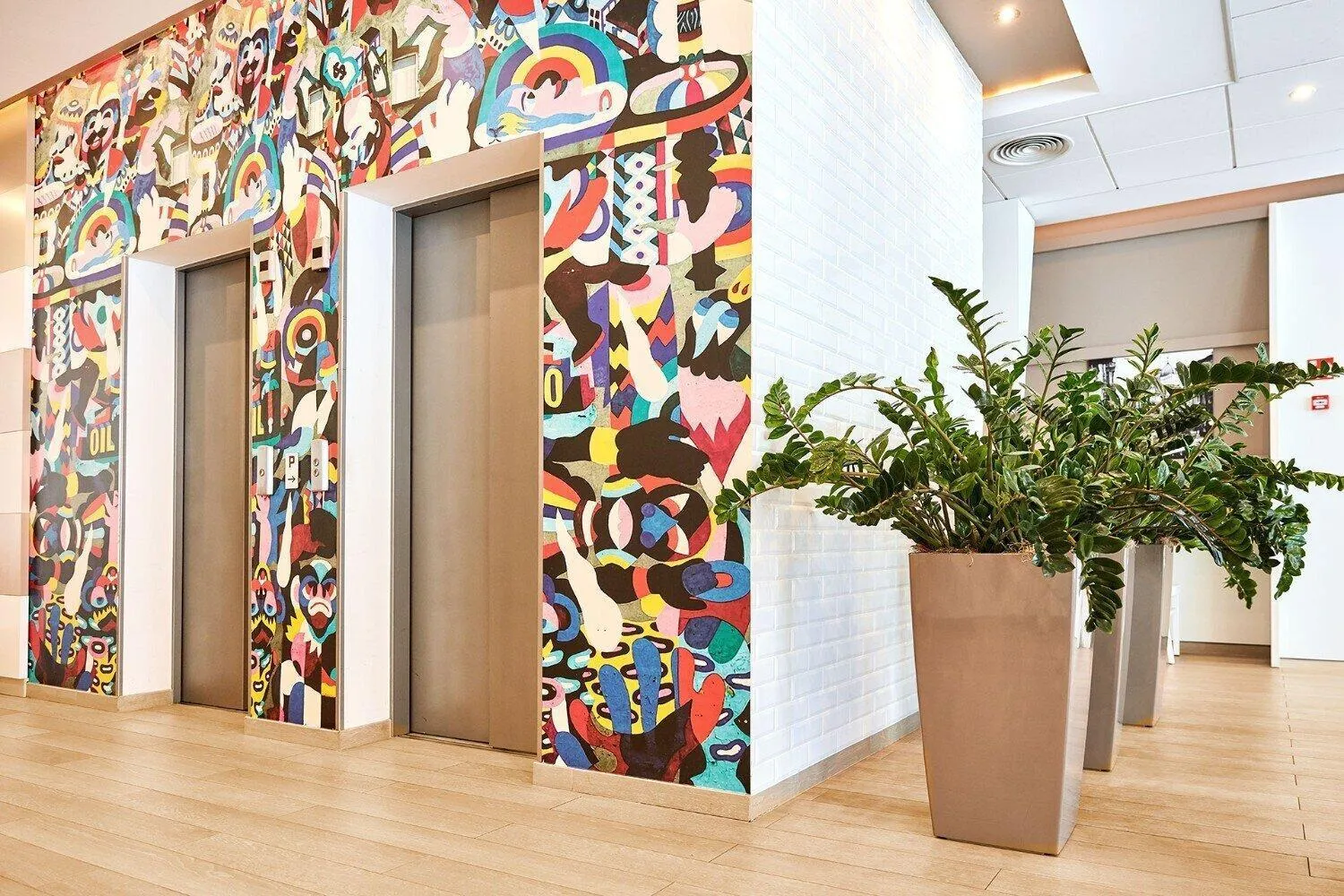 Lobby or reception in B&B Hotel Łódź Centrum