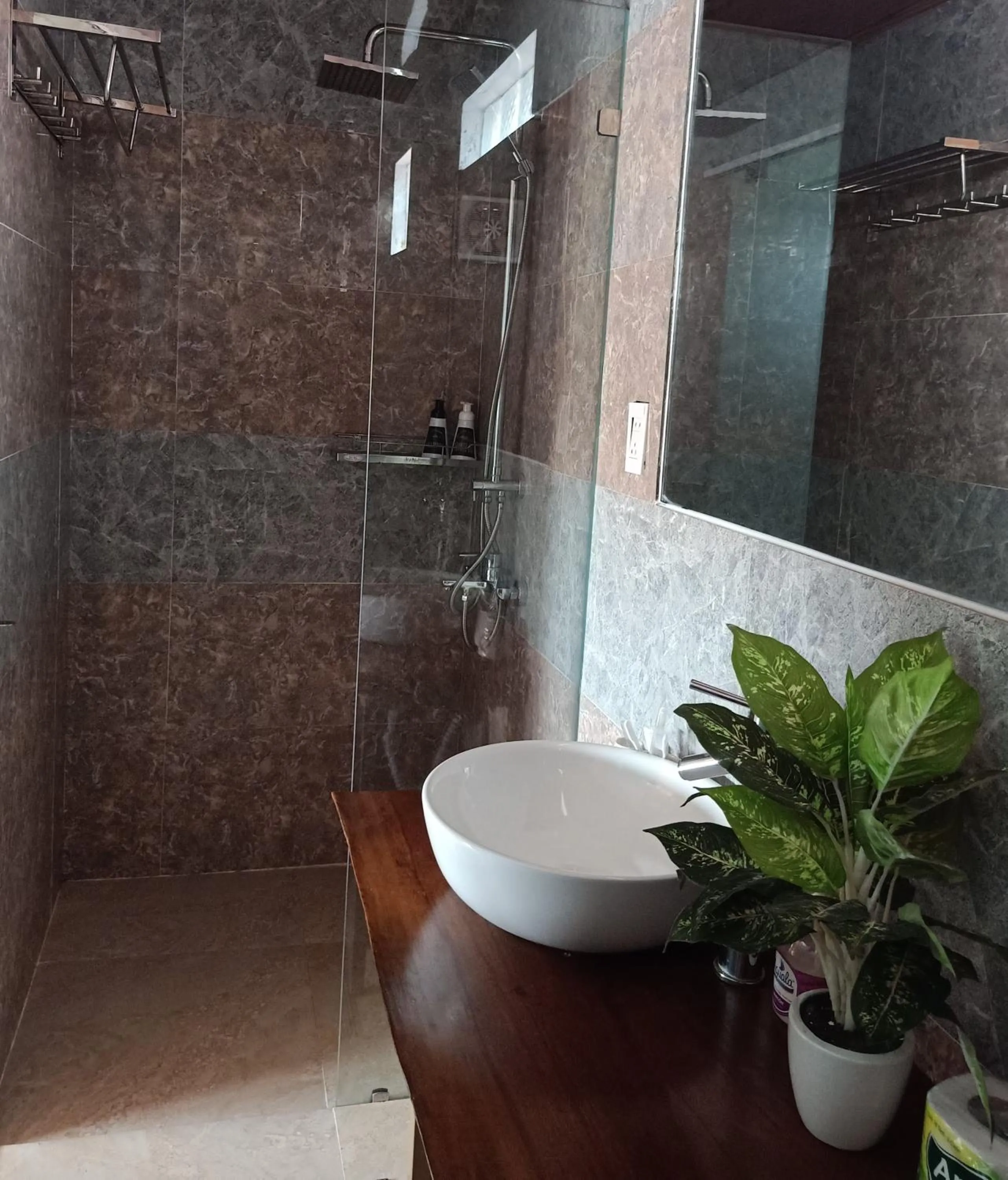 Shower in Terra Cotta Homestay